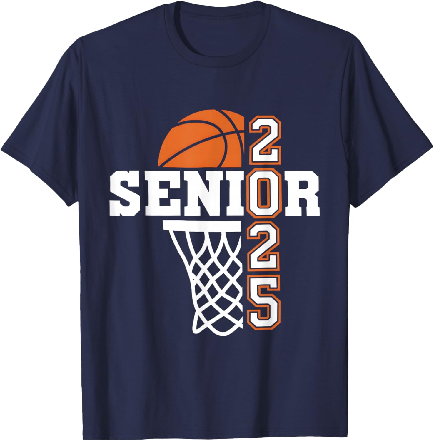 Senior Class of 2025 Basketball T-Shirt for Boys Team Spirit Apparel - 4