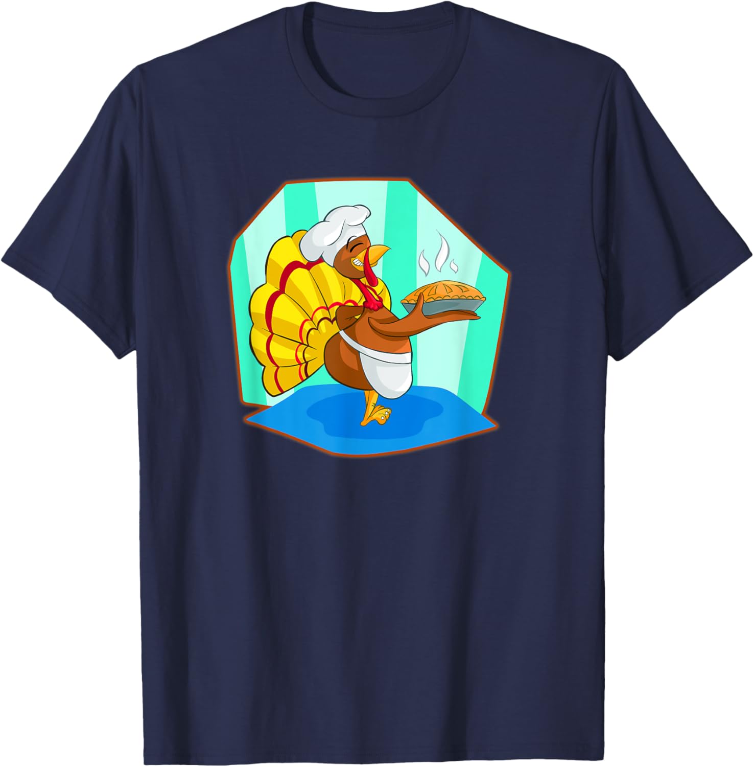 Cute Tom Turkey Thanksgiving T-Shirt for Festive Holiday Celebrations - 27