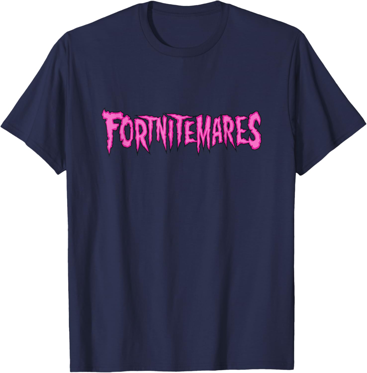 Fortnite Halloween Fortnitemares Creepy Horror Movie Logo T-Shirt - 12