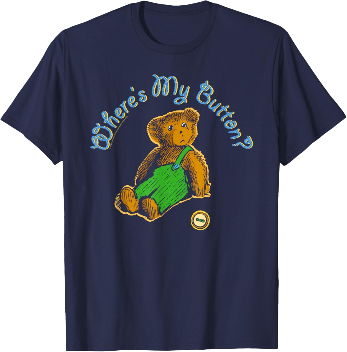 Corduroy Teddy Bear Retro Children's Book T-Shirt for Kids Fun Style - 3