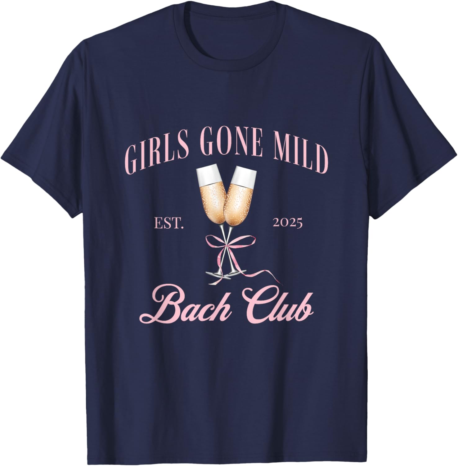 Girls Gone Mild Bachelorette Spa Slumber Party T-Shirt for Fun Celebrations - 9