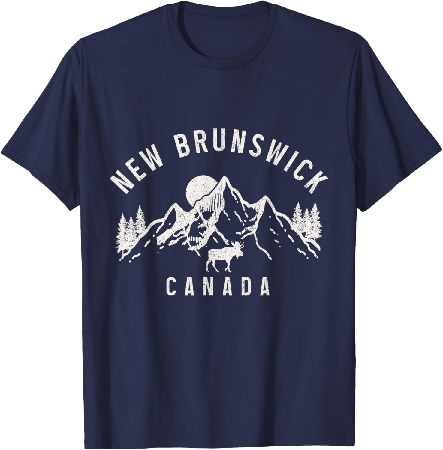 New Brunswick Moose Mountain T-Shirt for Nature Lovers and Adventurers - 7