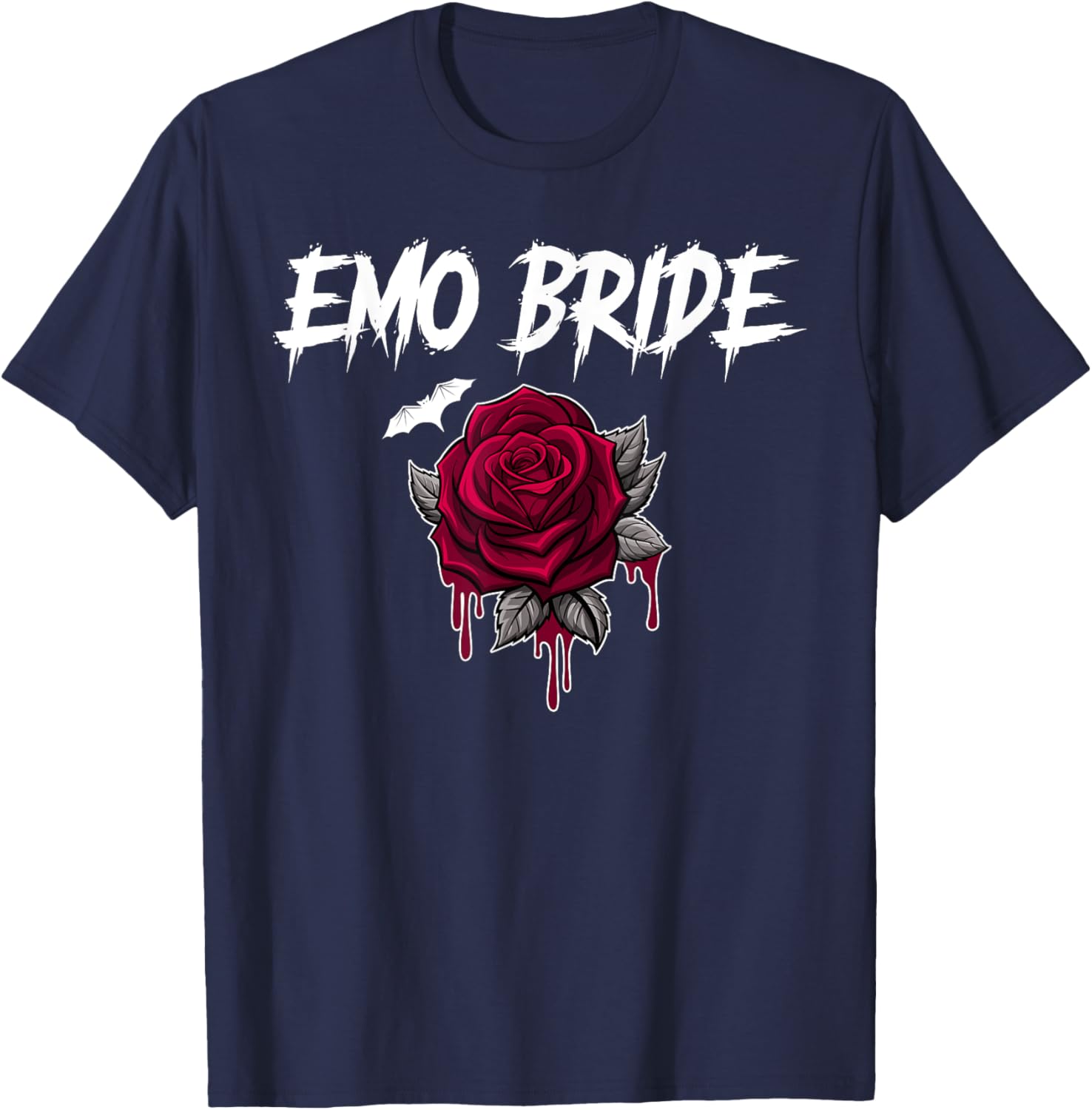 Gothic Bachelorette Matching T-Shirt for Emo Brides Future Mrs Design - 4