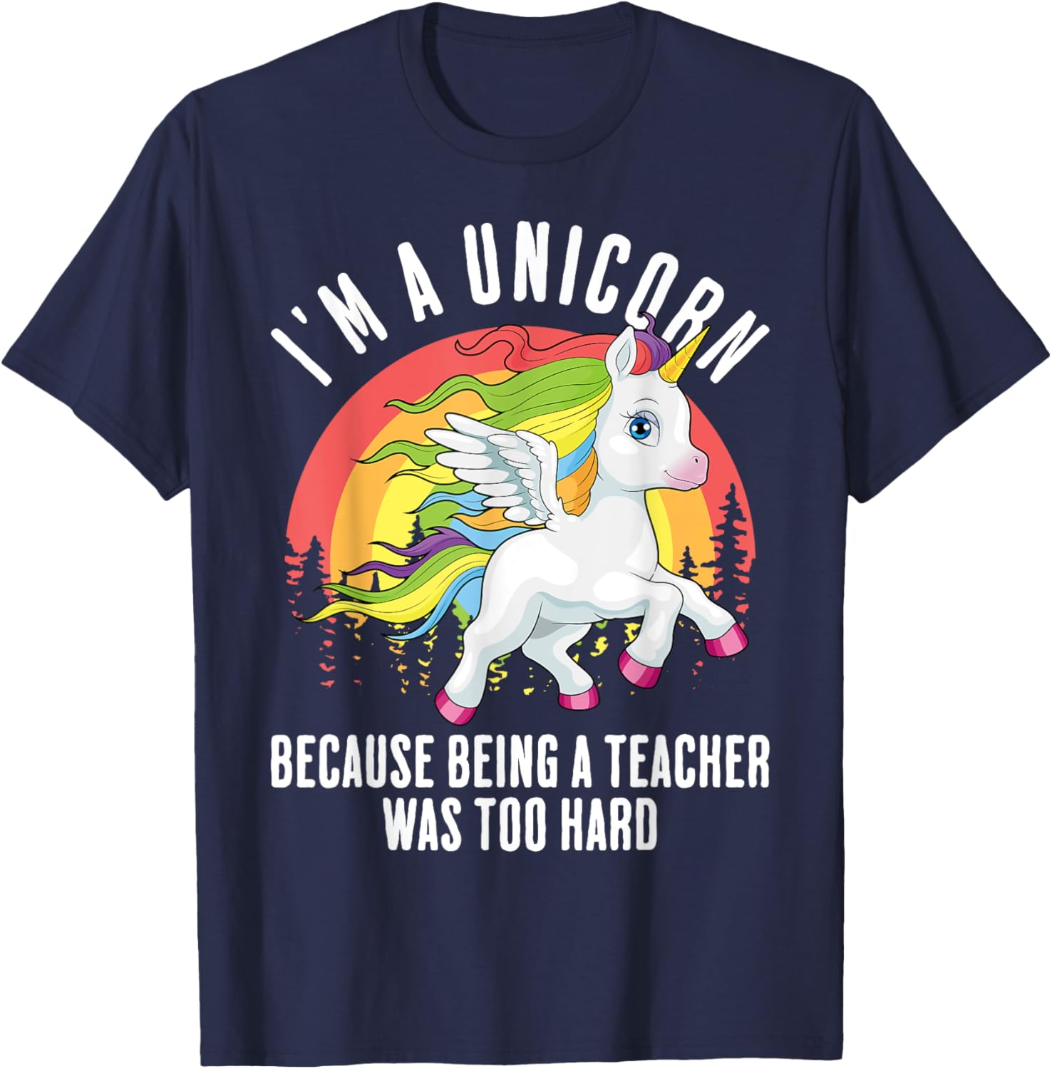Funny Unicorn Teacher T-Shirt for Creative Educators and Unicorn Lovers - 4