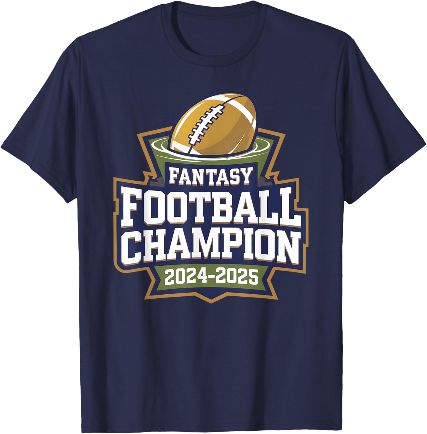 Fantasy Football Champion T-Shirt for Men and Boys 2024-2025 - 16