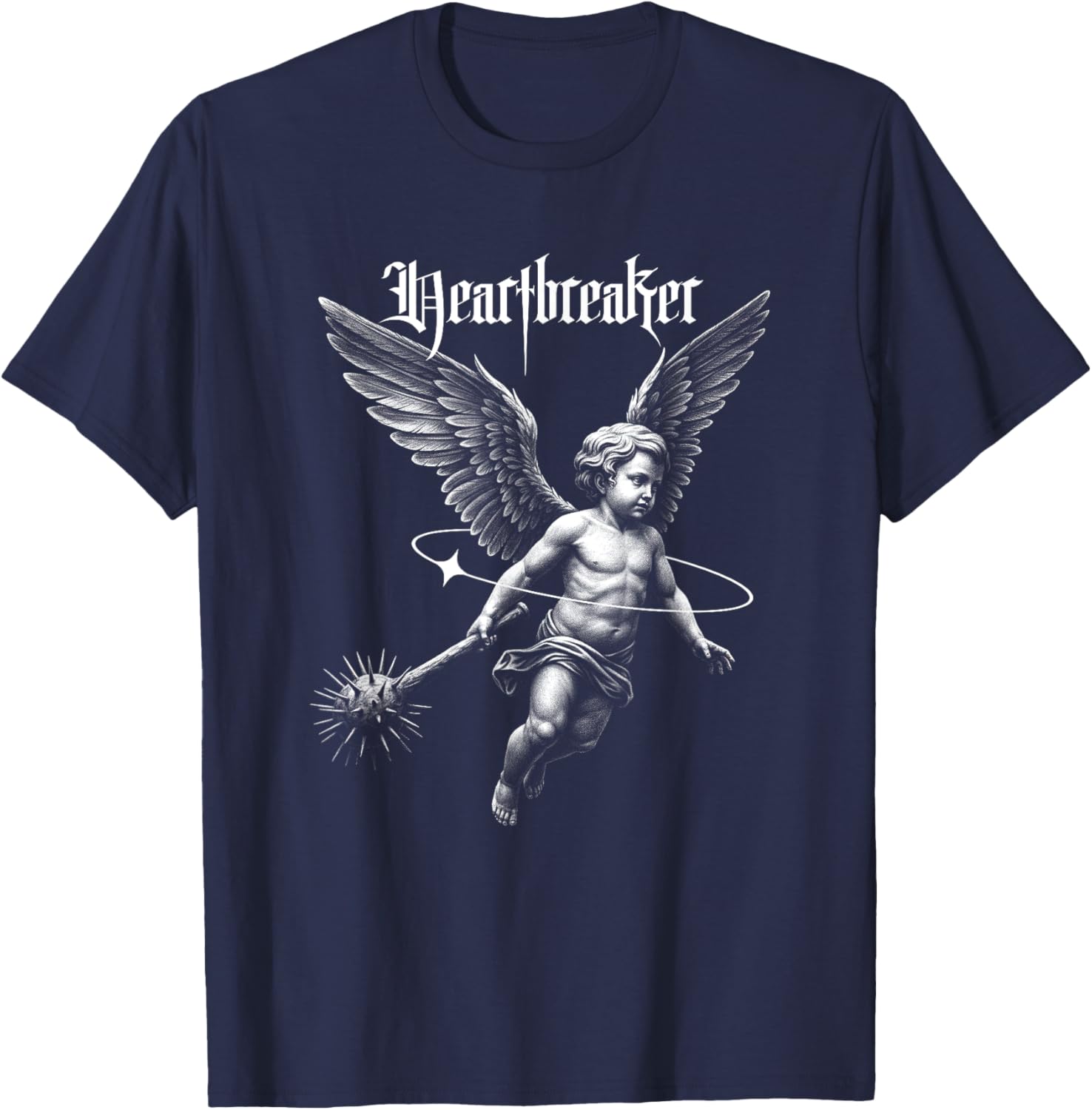 Heartbreaker Cherub Angel Cupid Anti Valentine's Day T-Shirt for Fun Lovers - 6