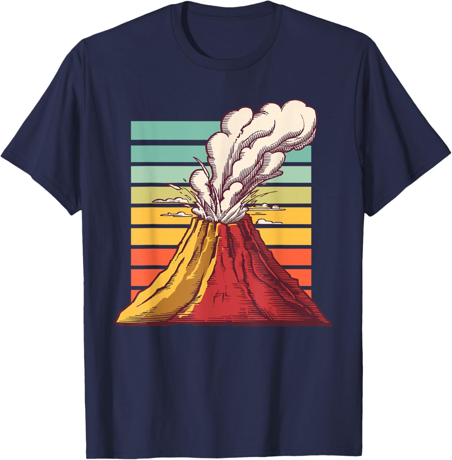 Cool Volcano Art T-Shirt for Men, Women, and Kids - Perfect for Geology Lovers - 20