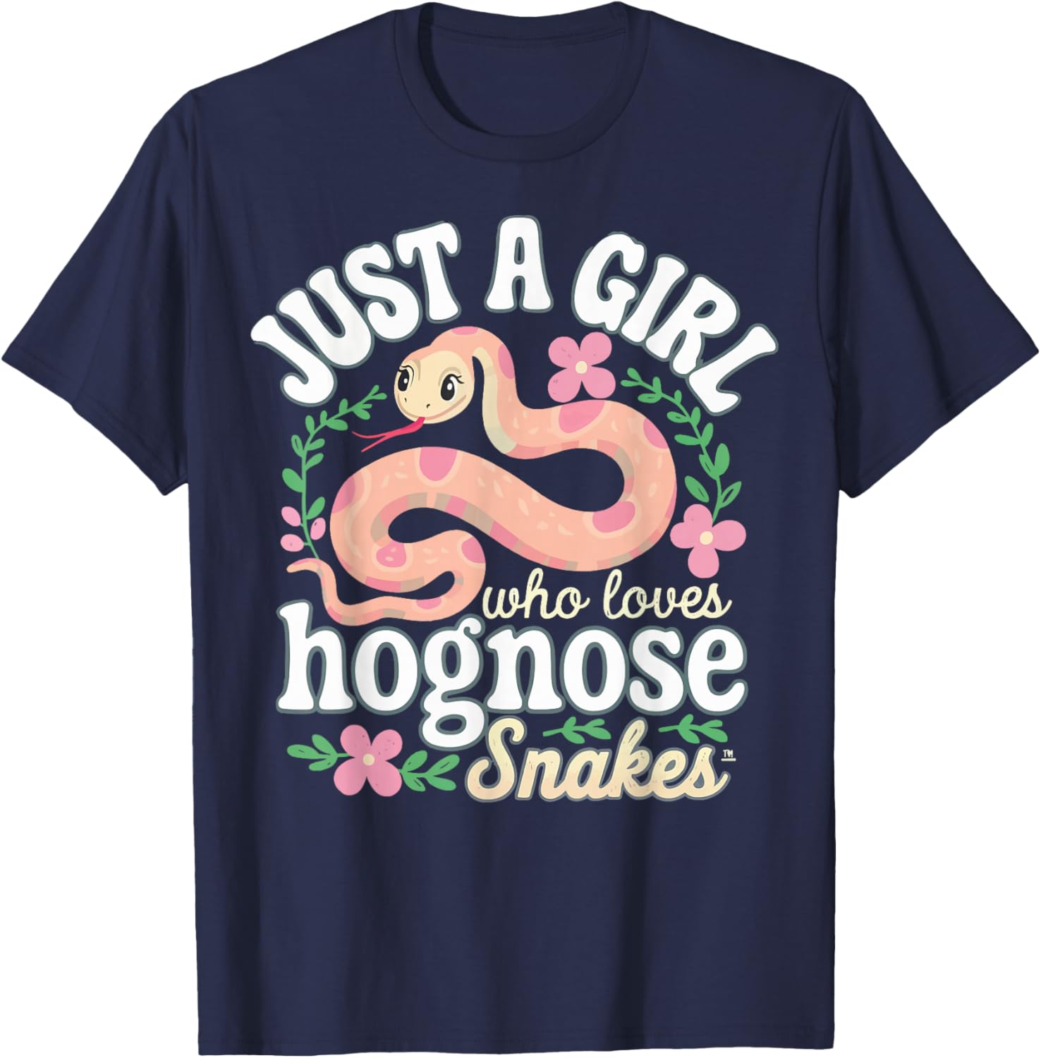 Just A Girl Who Loves Hognose Snakes Tee Shirt for Snake Lovers - 10