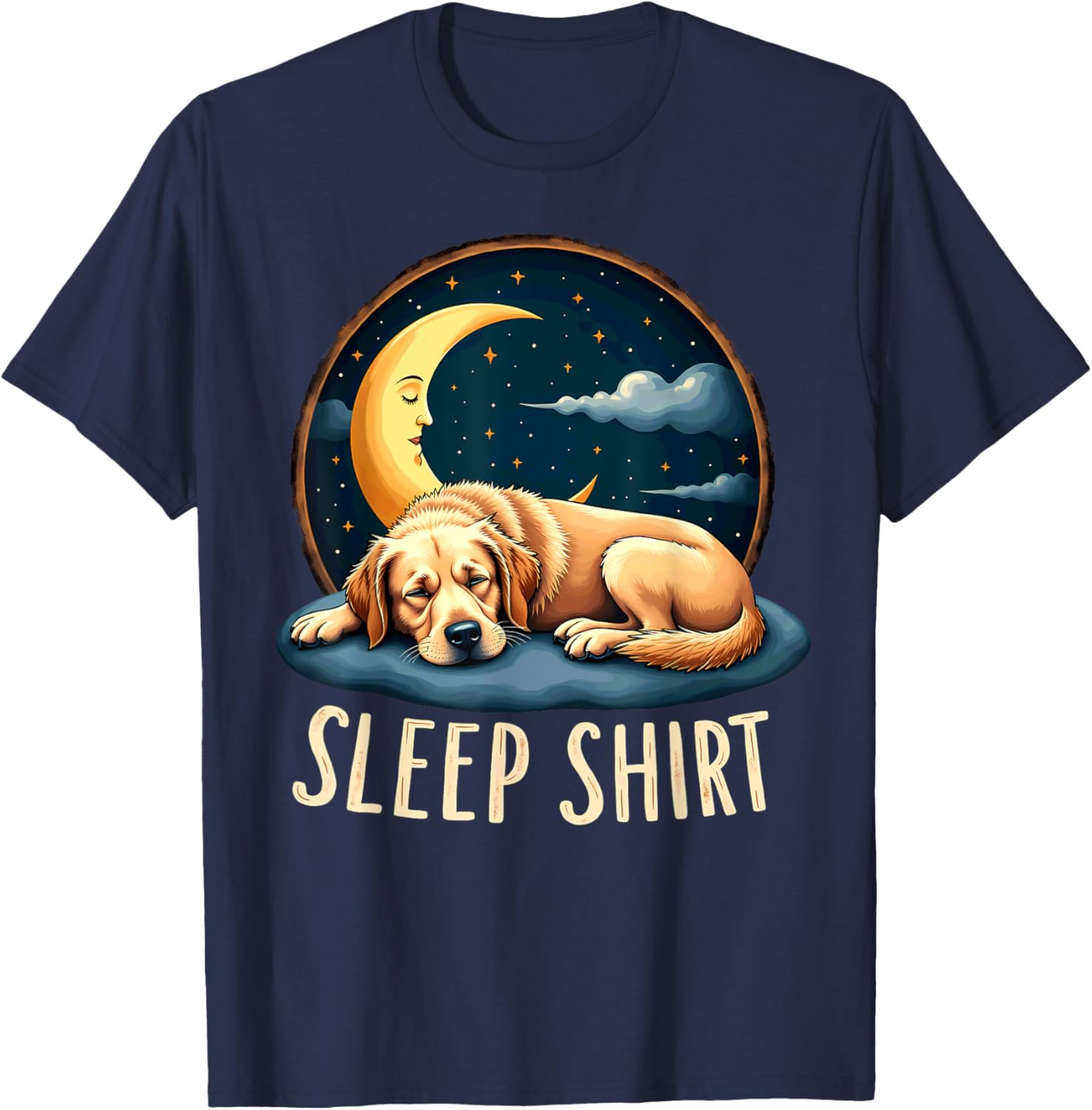 Cozy Golden Retriever Sleepshirt Perfect for Dog Lovers and Relaxation - 1