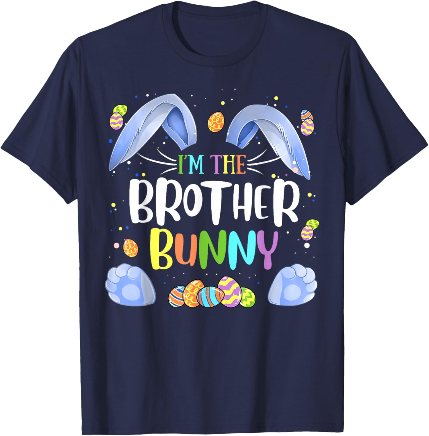 Brother Bunny Matching Family Easter T-Shirt for Fun Holiday Style - 3