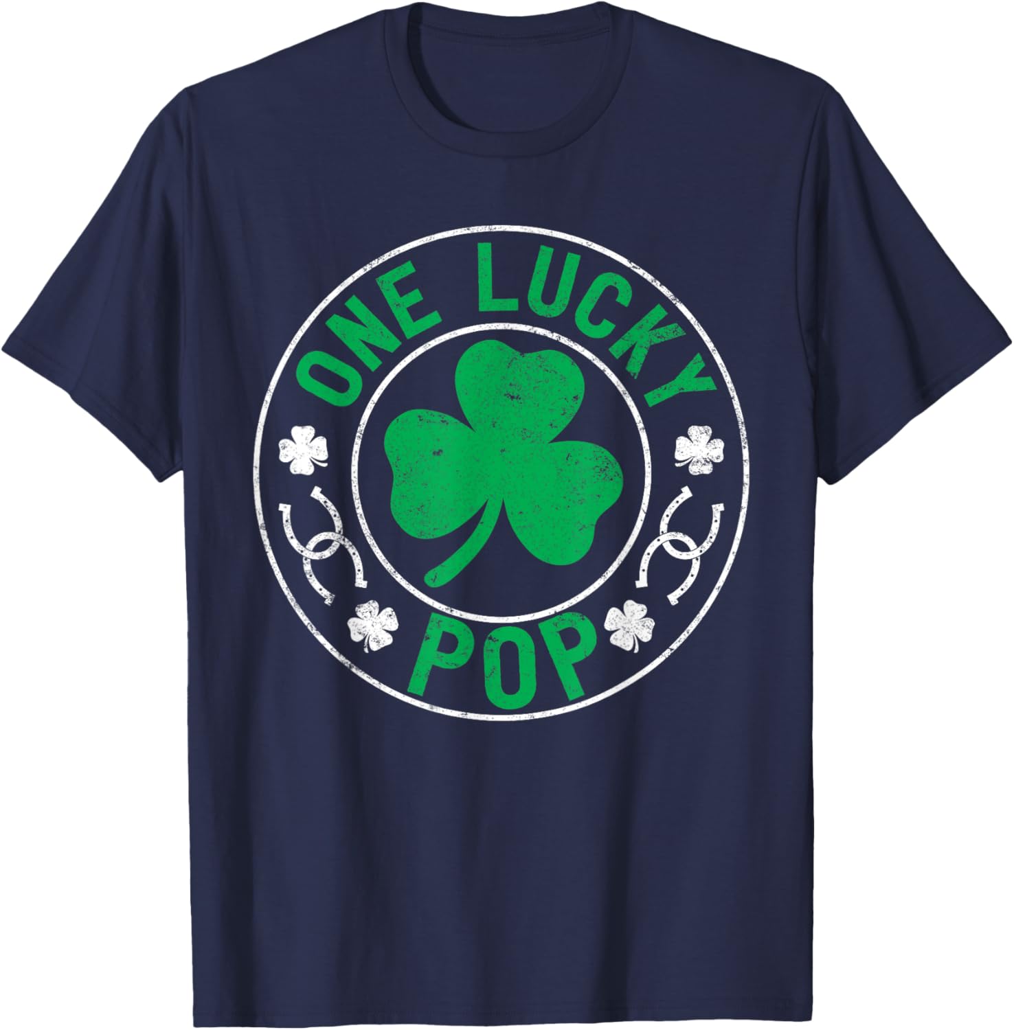 One Lucky Pop St Patrick's Day Shamrock T-Shirt for Festive Fun - 7