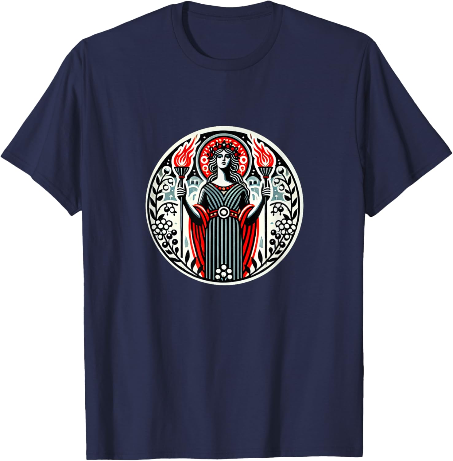 Hecate Goddess Illustration Crone T-Shirt for Unique Style Lovers - 2