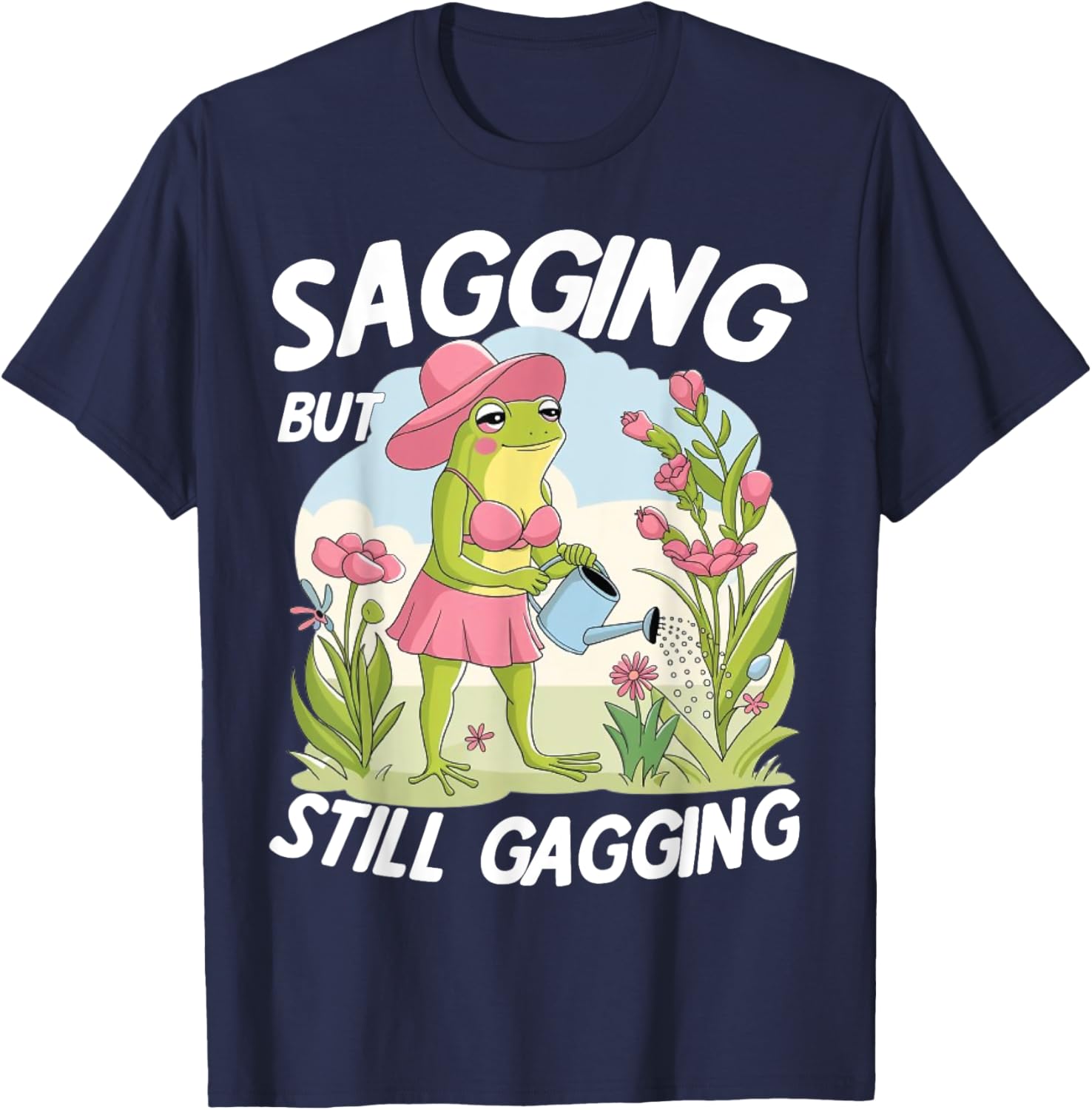 Funny Frog Meme T-Shirt for Gagging Humor Lovers - Stylish and Comfy Apparel - 11