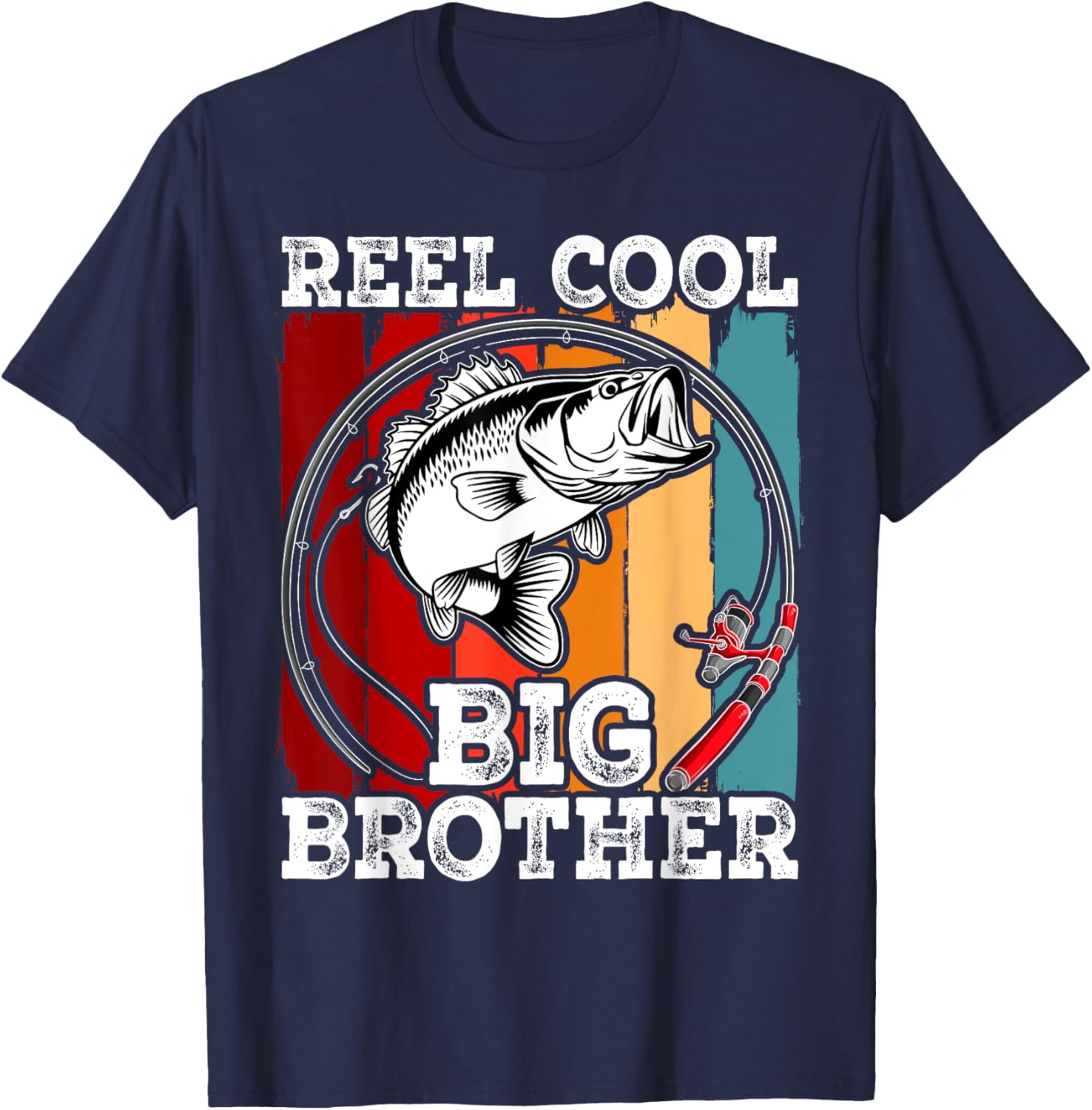 Cool Fishing T-Shirt for Big Brothers - Perfect Gift for Boys - 5