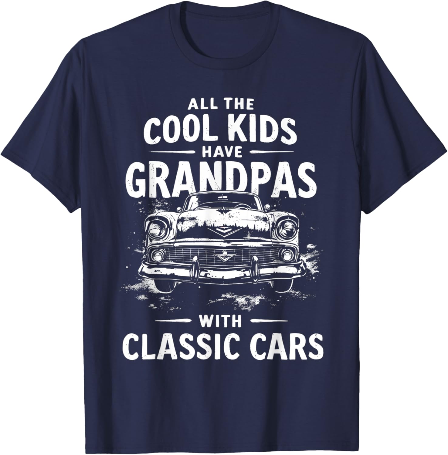 Classic Car Enthusiast T-Shirt for Car Guy Grandpas and Dads - 2