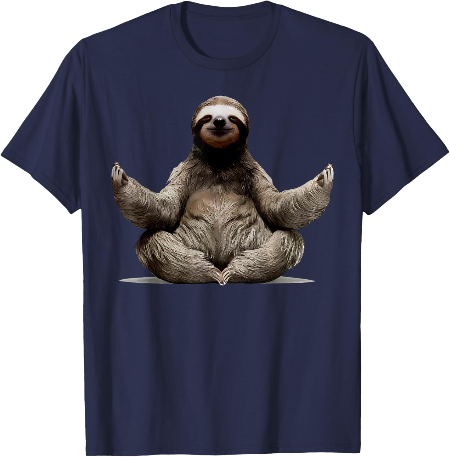 Sloth Yoga Namaste T-Shirt for Men and Women - Zen Buddha Meditation Wear - 18