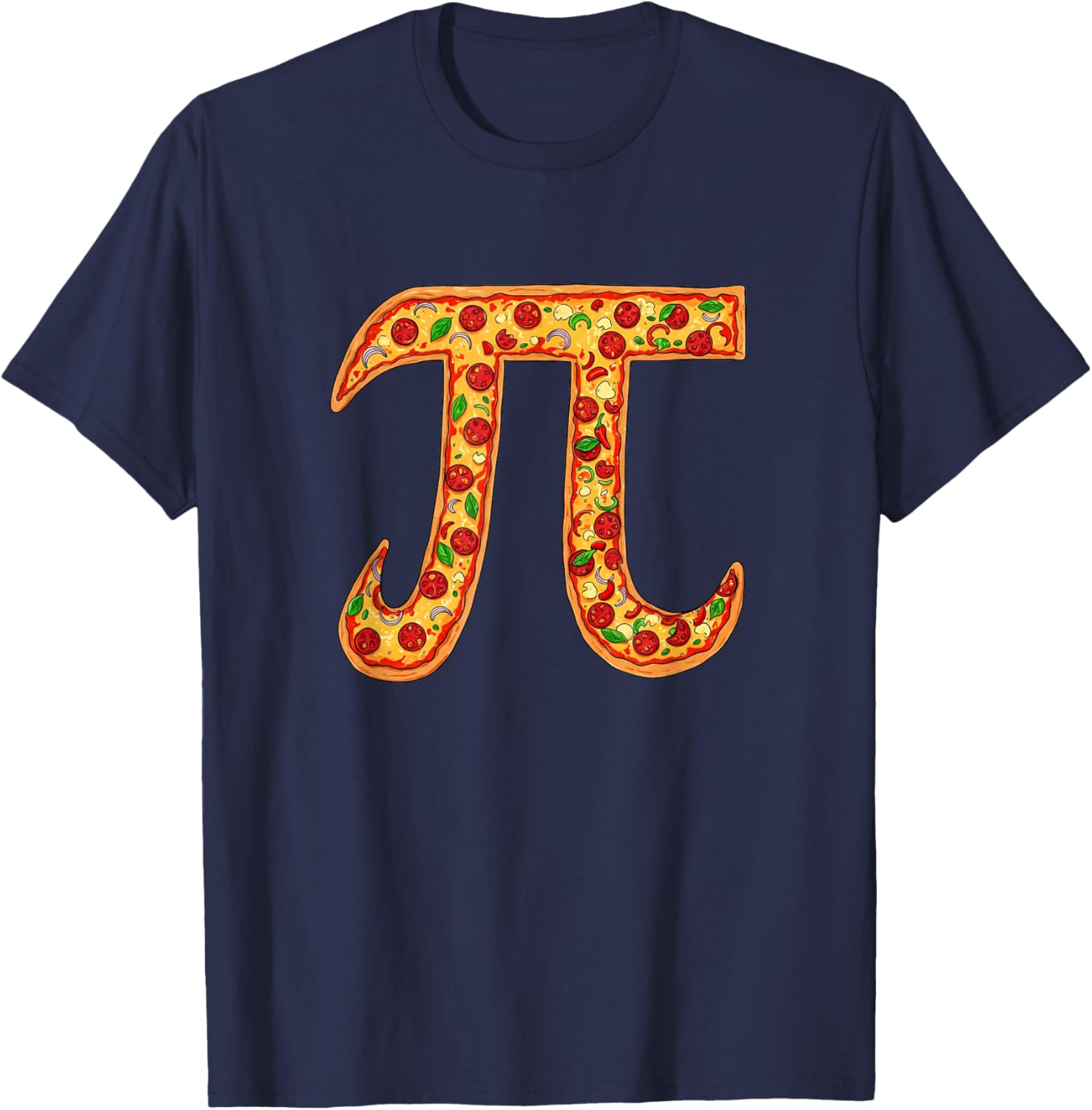 Funny Happy Pi Day Pizza Pi T-Shirt for Kids and Teachers - 27