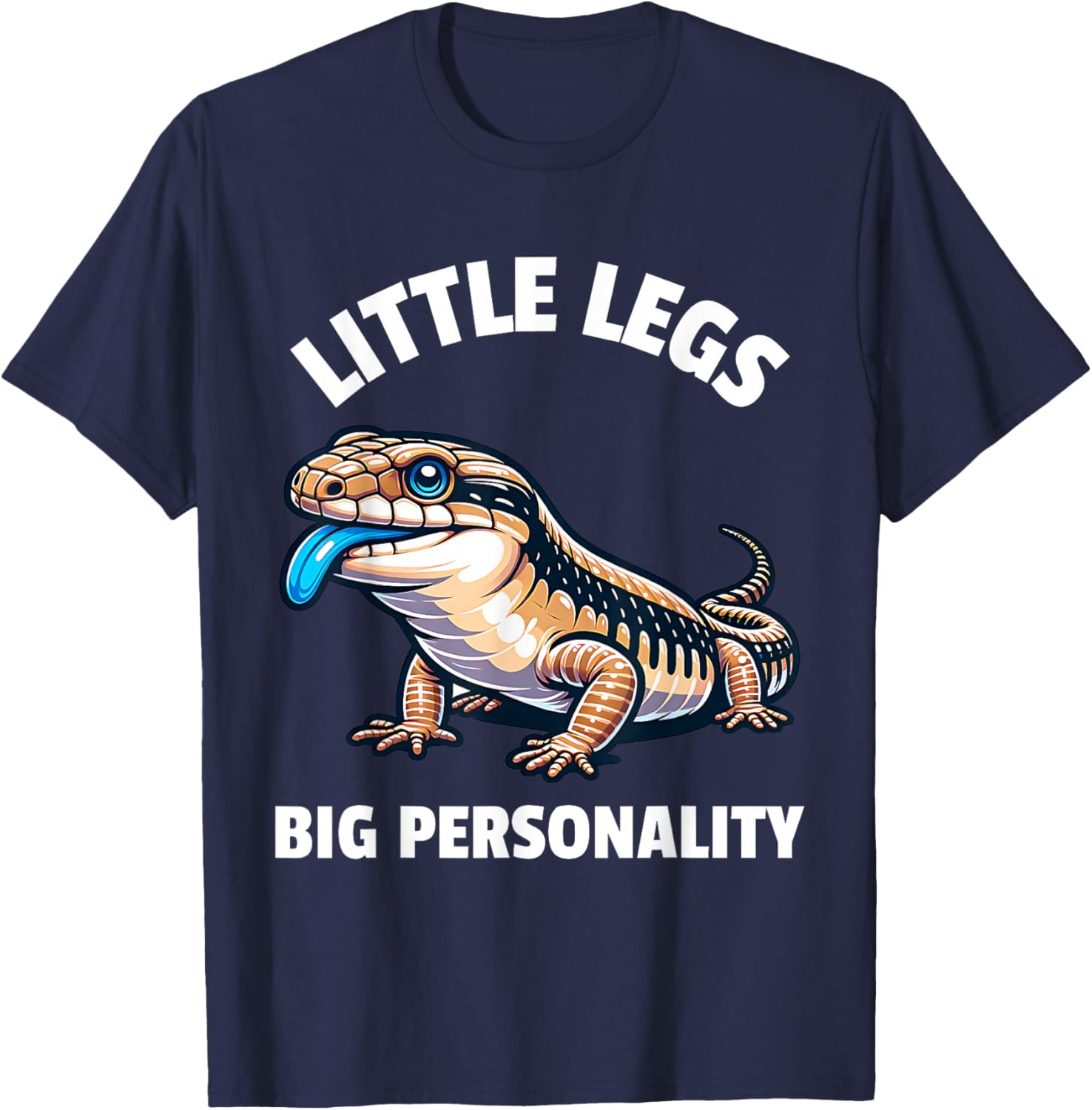 Blue Tongue Skink Owner T-Shirt for Reptile Lovers - Cool Graphic Tee - 1