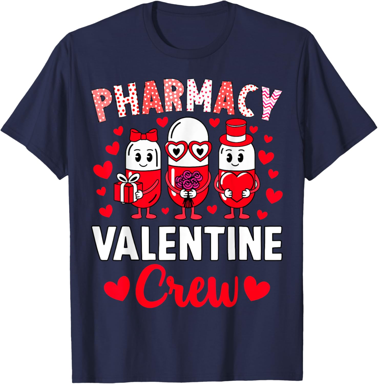 Valentine Pharmacy Tech T-Shirt Perfect Gift for Pharmacy Lovers - 13