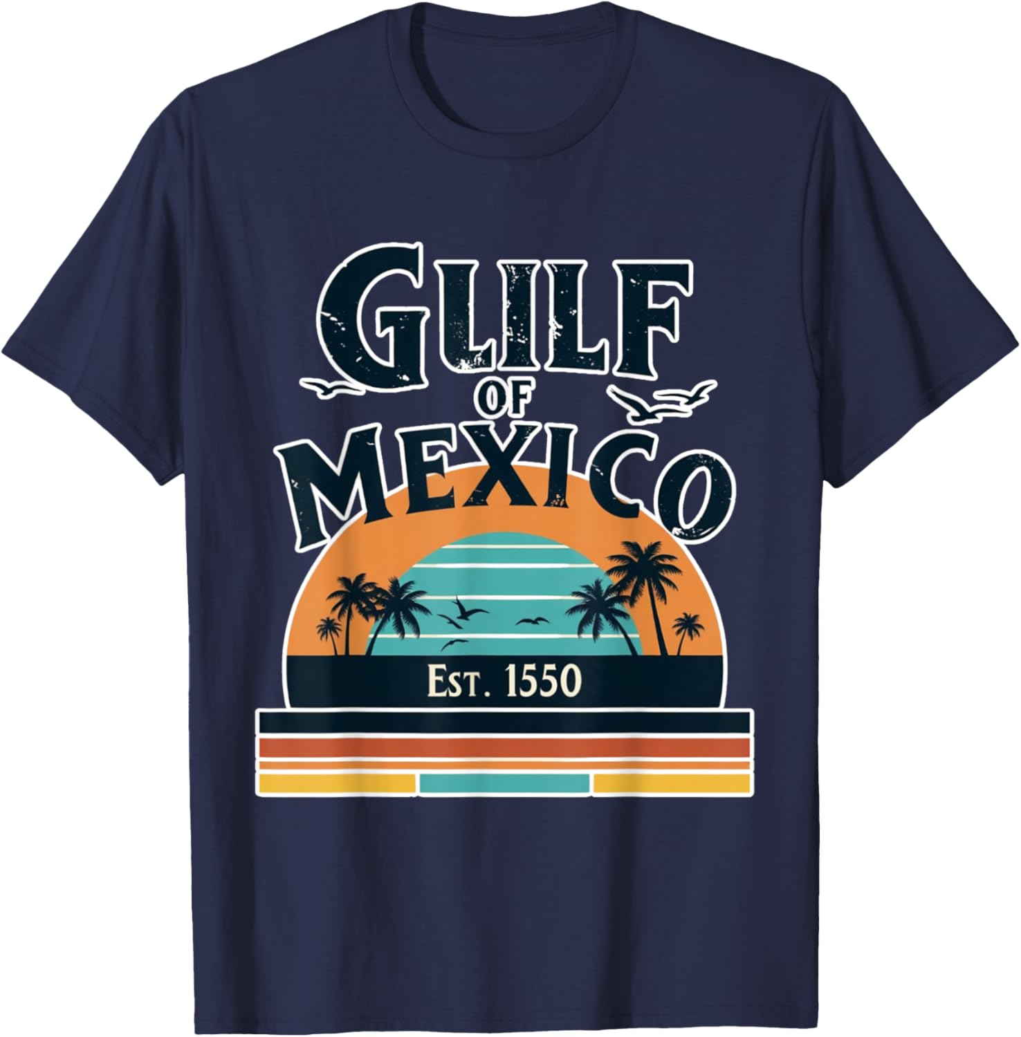 Gulf of Mexico T-Shirt for Beach Lovers - Stylish and Comfortable Wear - 16