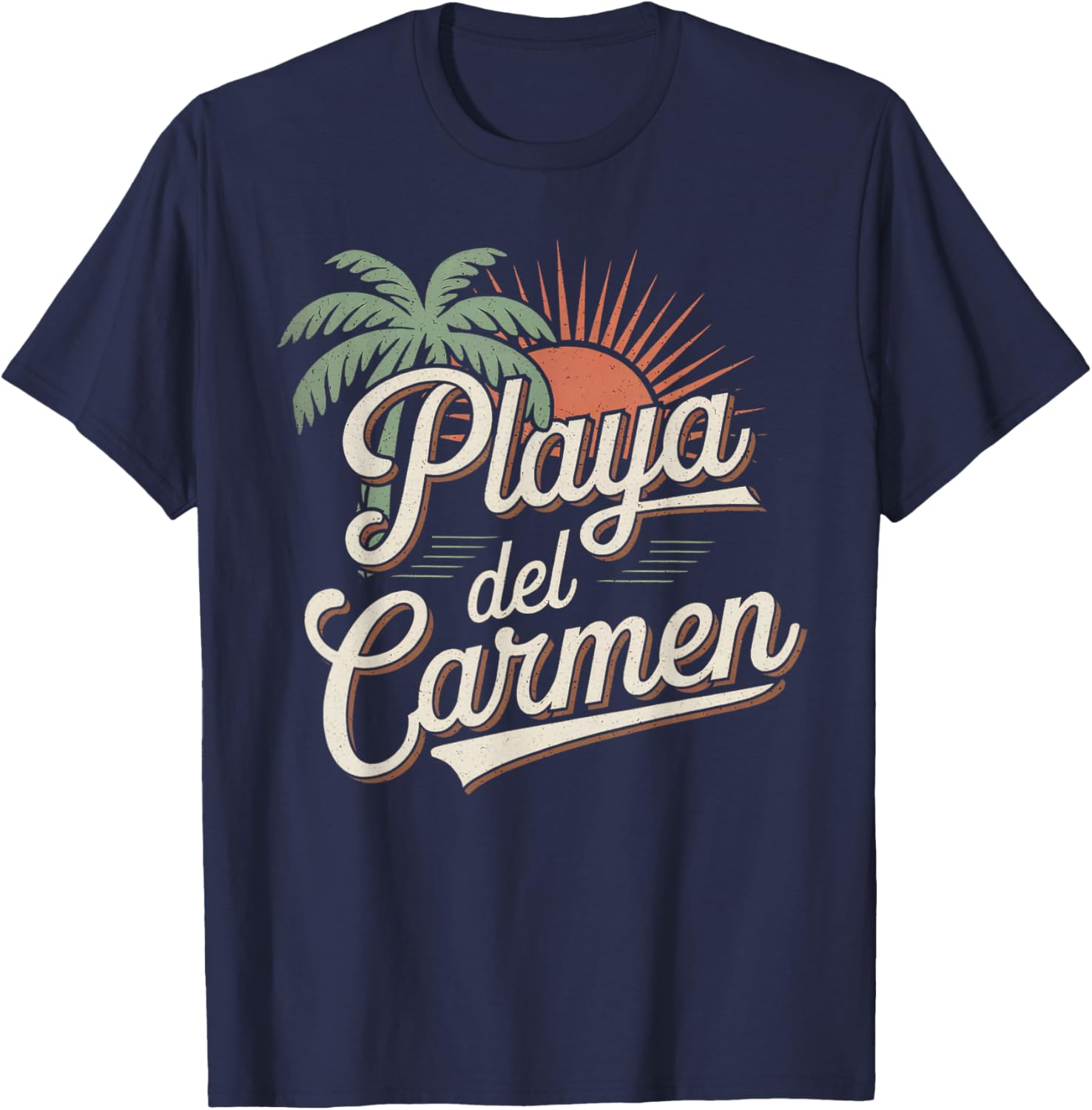 Playa Del Carmen Beach Vacation T-Shirt Perfect for Sun Lovers - 4
