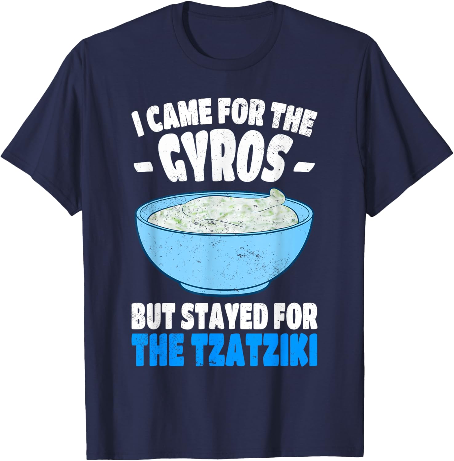 Tzatziki Lover Graphic T-Shirt for Men and Women, Perfect Greek Food Gift - 4