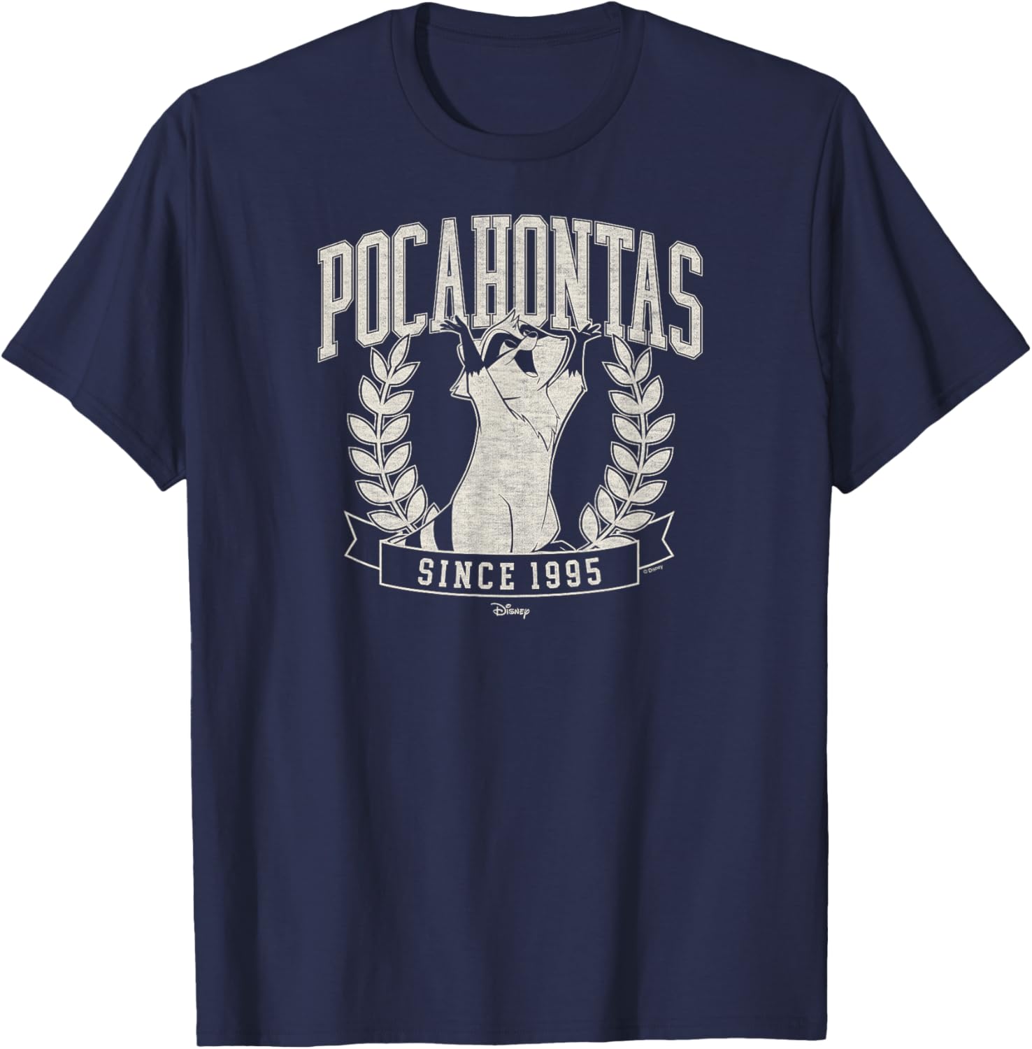 Disney Princess Pocahontas Collegiate T-Shirt for Stylish Fans - 2