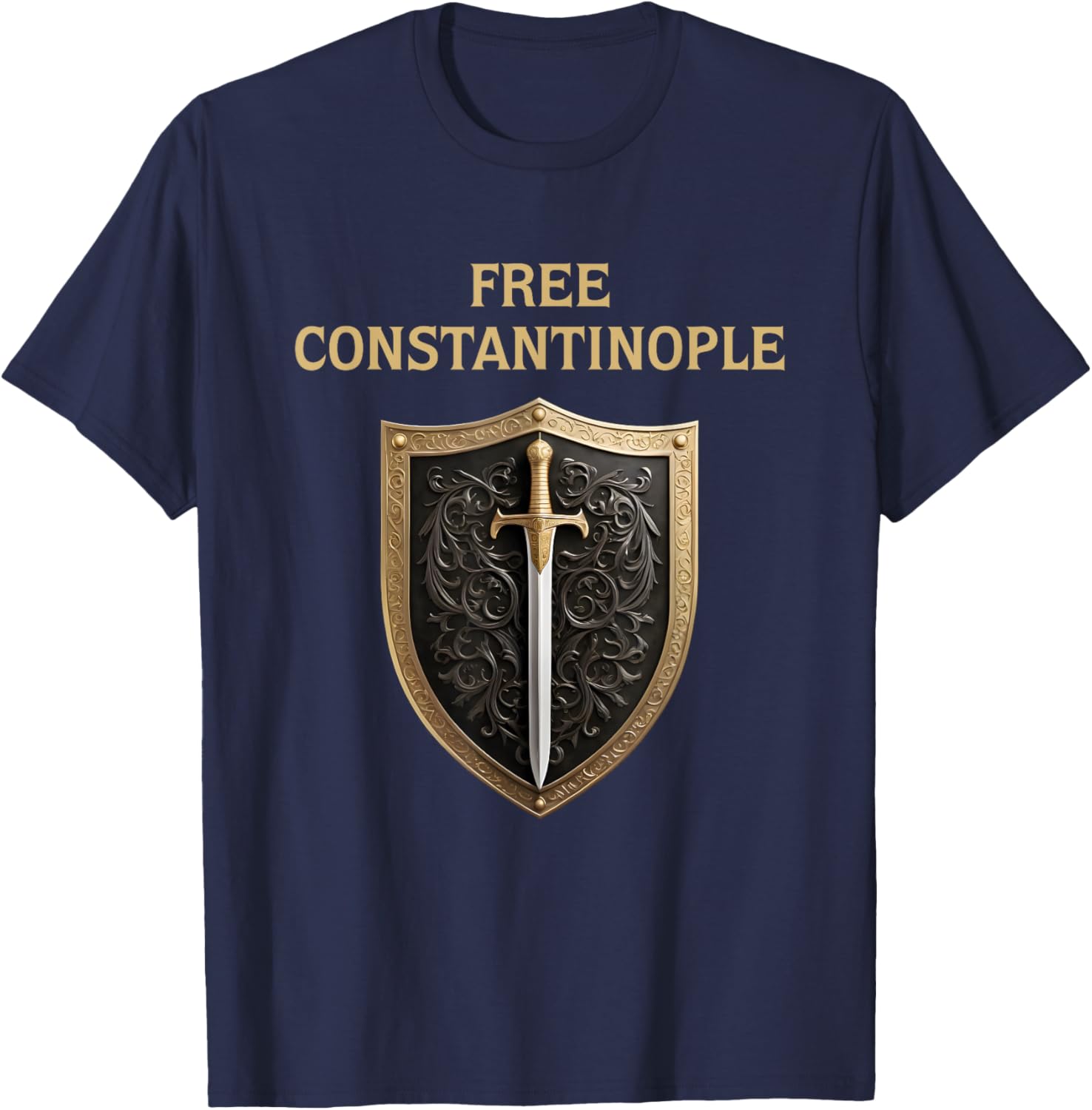 Free Constantinople T-Shirt Celebrating Eastern Roman History and Culture - 4