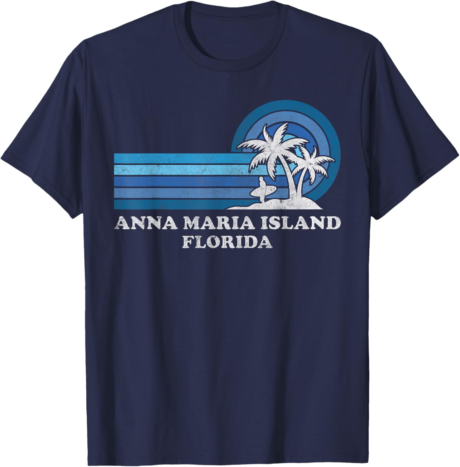 Vintage Anna Maria Island Florida Summer Vacation T-Shirt for Families - 21