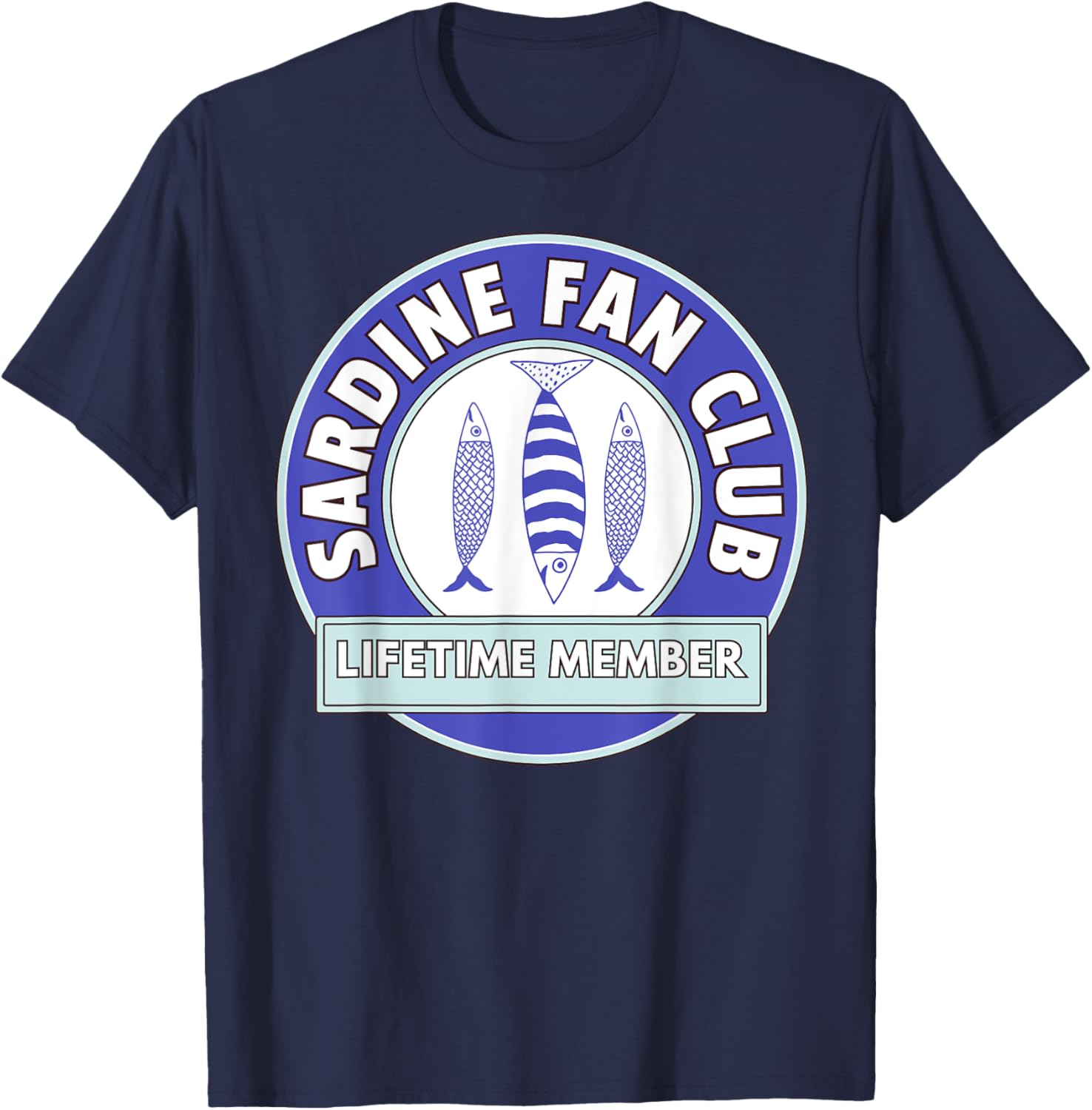 Cute Sardine Graphic T-Shirt for Foodies and Fish Lovers - 2