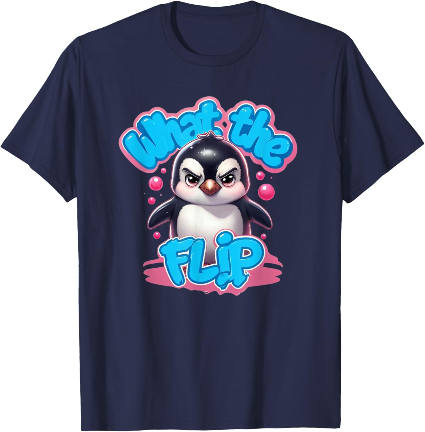 Cute Funny Trendy Aesthetic What The Flip Graphic Tee for Casual Style - 9