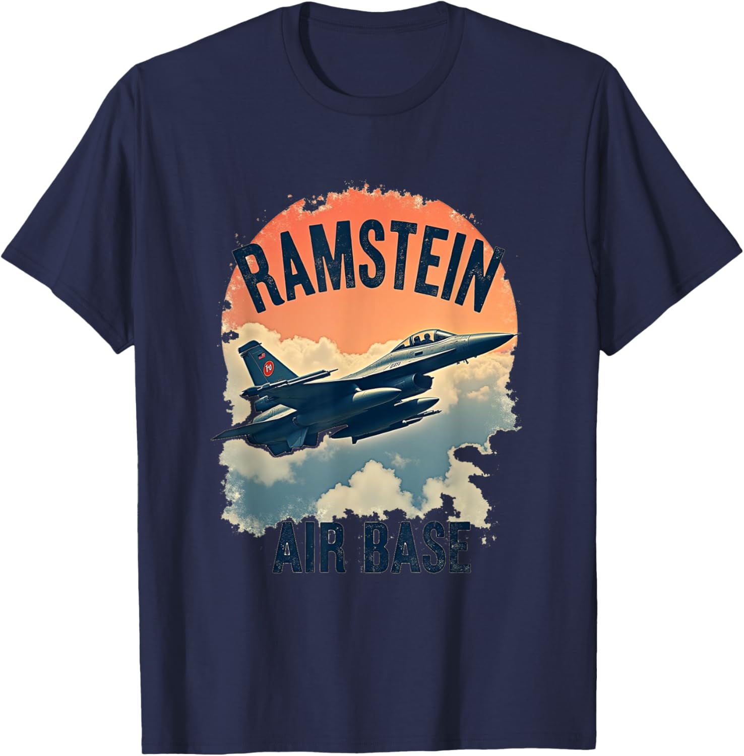 RAMSTEIN AIR BASE USAF T-Shirt Stylish Clothing for Military Fans - 1