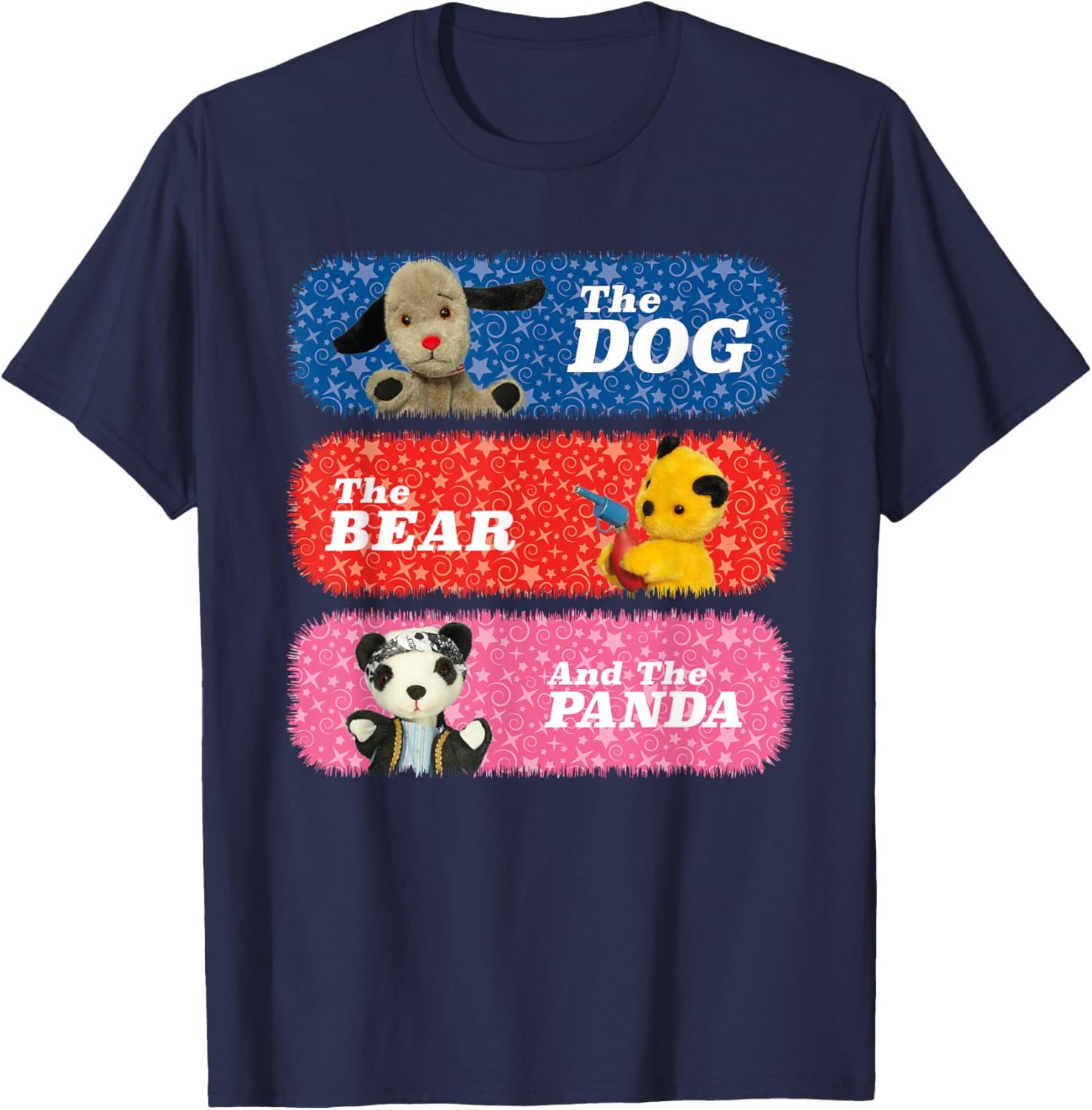 Sooty Sweep and Soo the Dog Bear Panda T-Shirt for Kids and Adults - 7