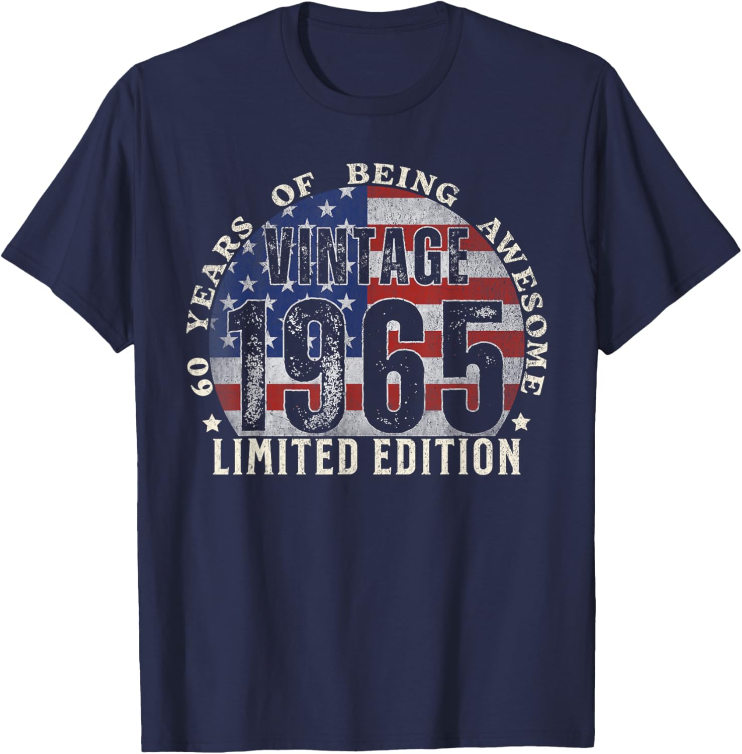 Vintage 1965 60th Birthday T-Shirt for a Unique Gift Celebration - 13