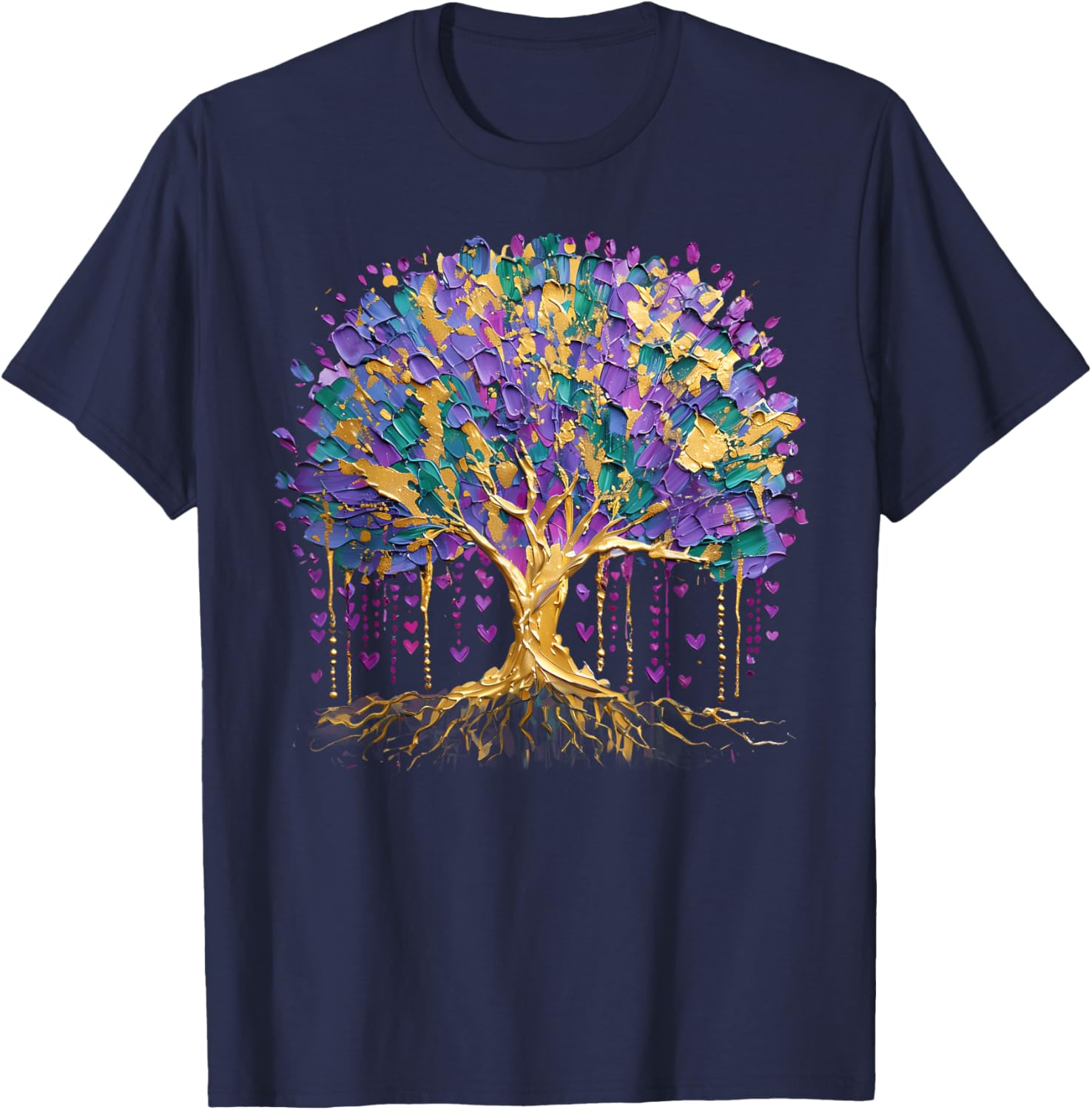 Mardi Gras Bead Tree Festival T-Shirt for Men and Women 2025 - 27