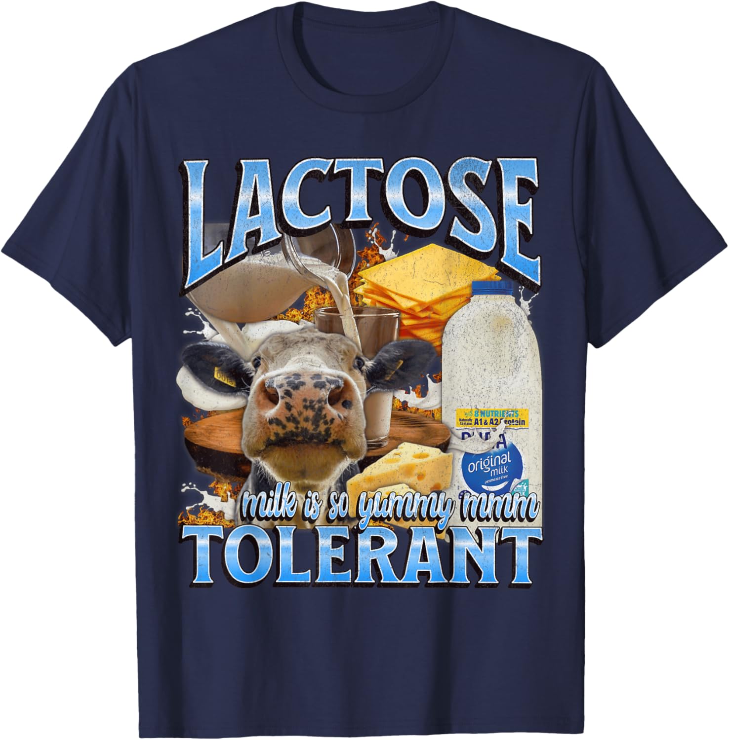 Funny IBS Meme T-Shirt for Lactose Tolerant Humor Lovers - 2