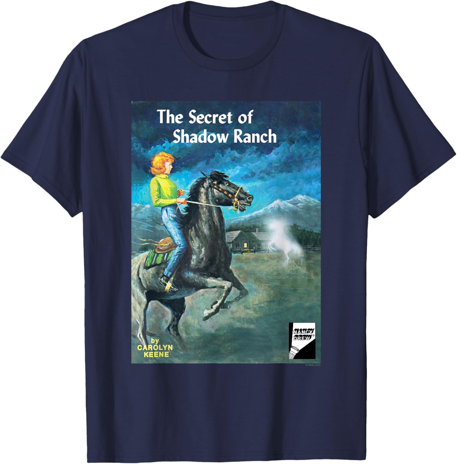 Nancy Drew The Secret Of Shadow Ranch T-Shirt for Mystery Lovers - 2