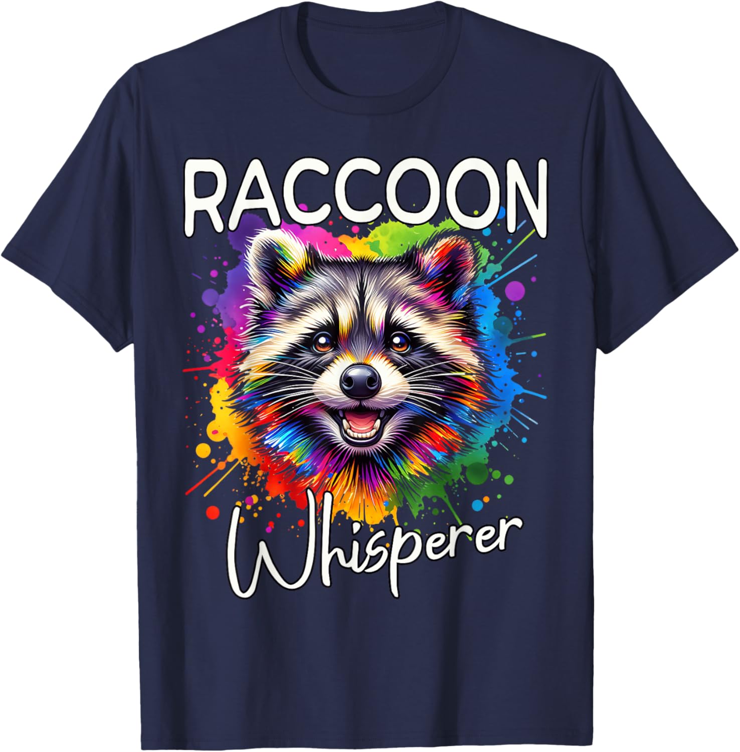 Cute North American Raccoon Whisperer T-Shirt for Animal Lovers - 29