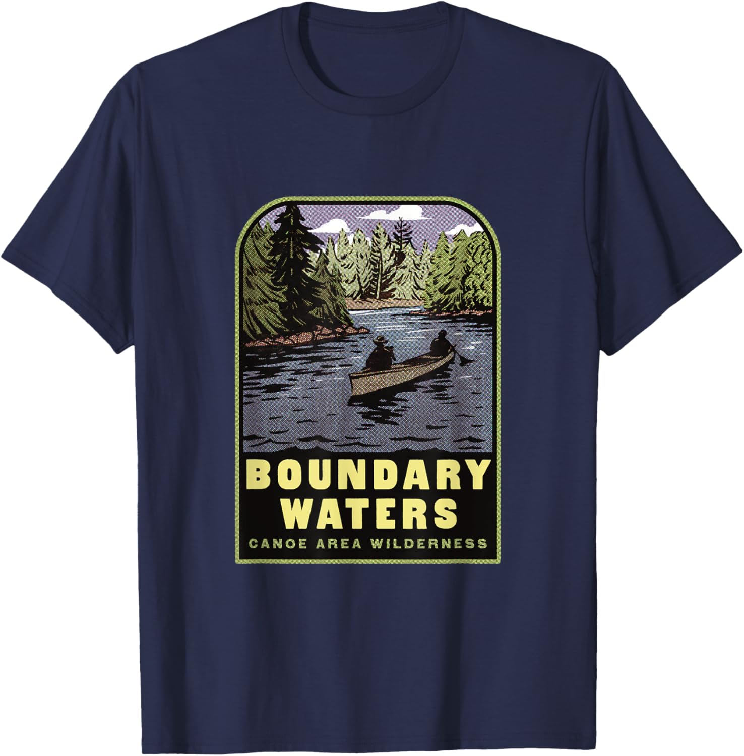 Boundary Waters Canoe Area Minnesota T-Shirt for Outdoor Adventures - 11