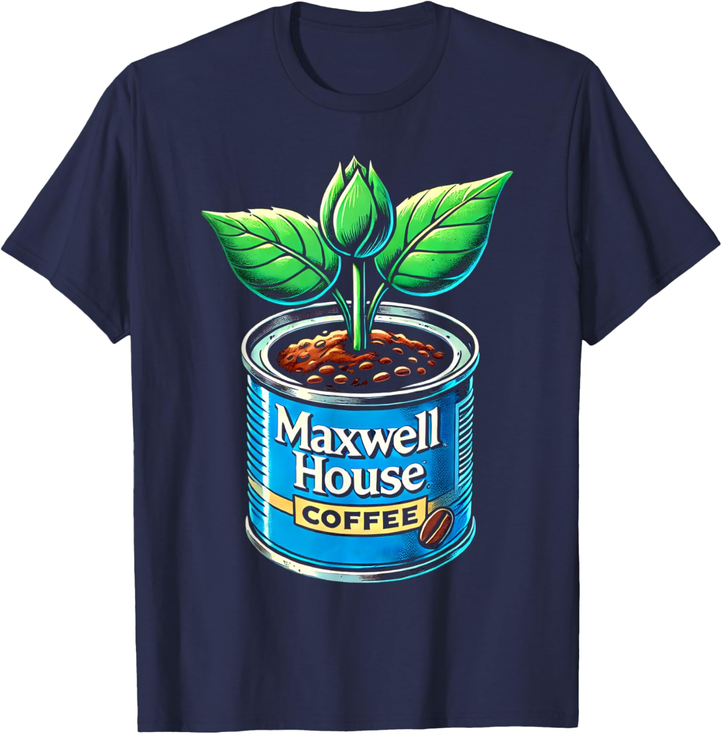 1940s Maxwell Funny Coffee Classic T-Shirt for Men Women Boys - 4