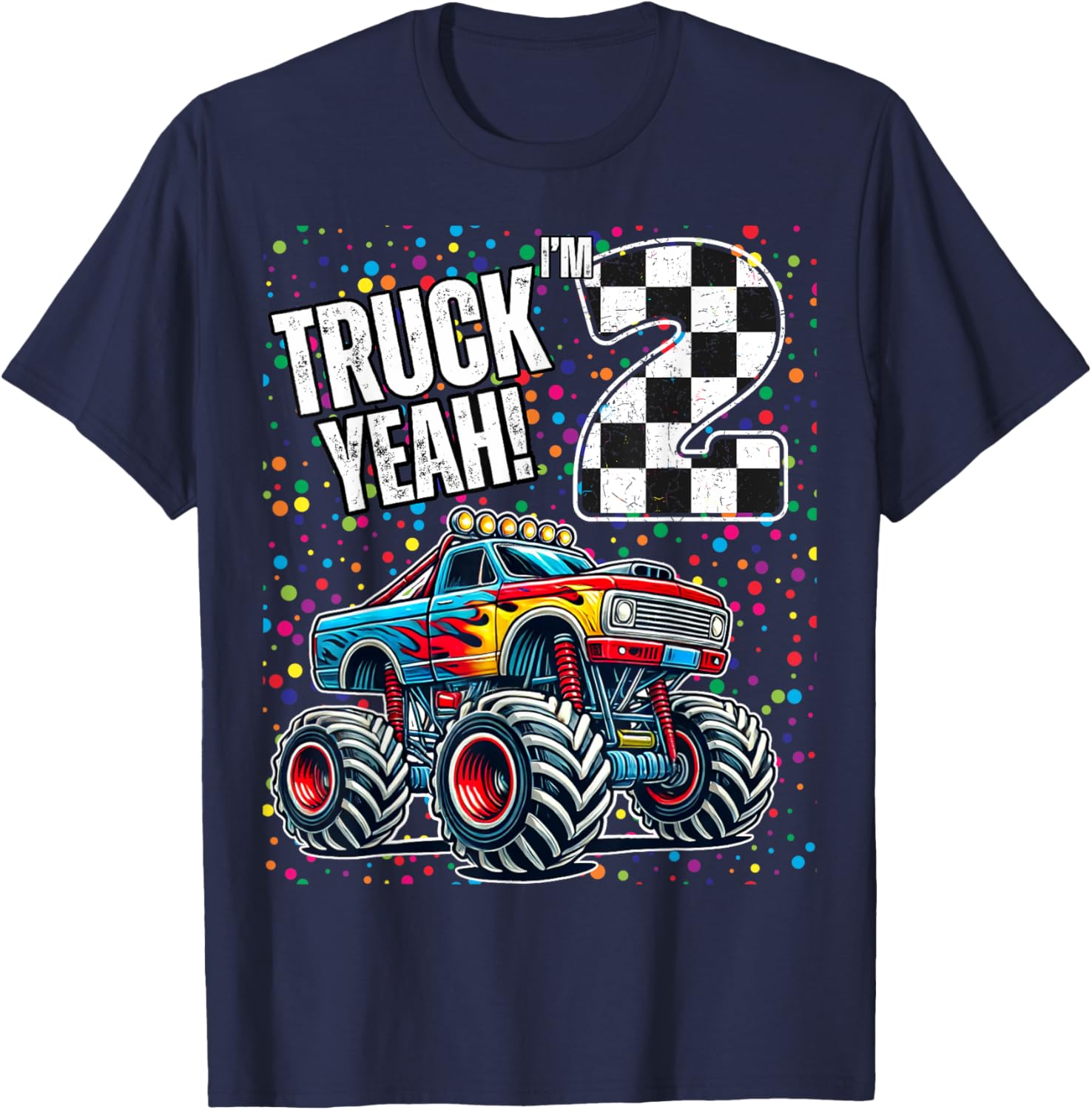 2nd Birthday Monster Truck Shirt for Boys - Fun Family T-Shirt - 9