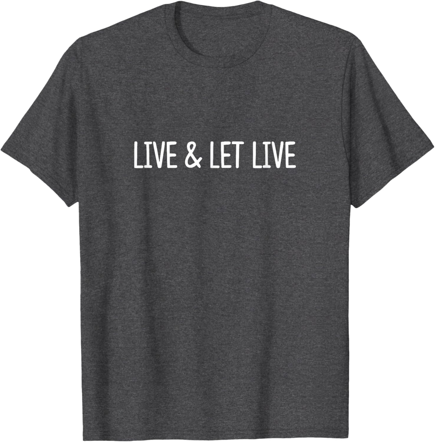 Live & Let Live T-Shirt - Stylish Casual Wear for Everyday Comfort - 4