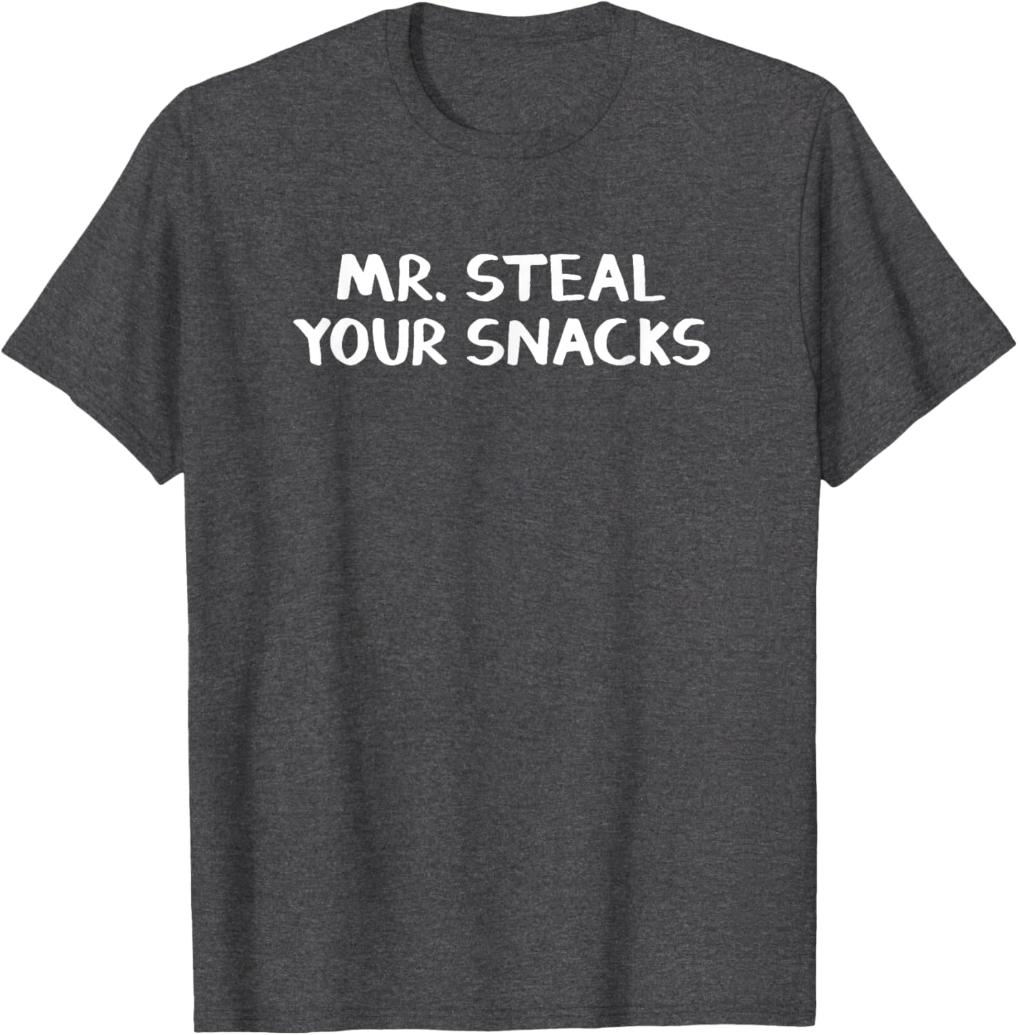 Mr Steal Your Snacks T-Shirt Fun Graphic Tee for Snack Lovers - 5
