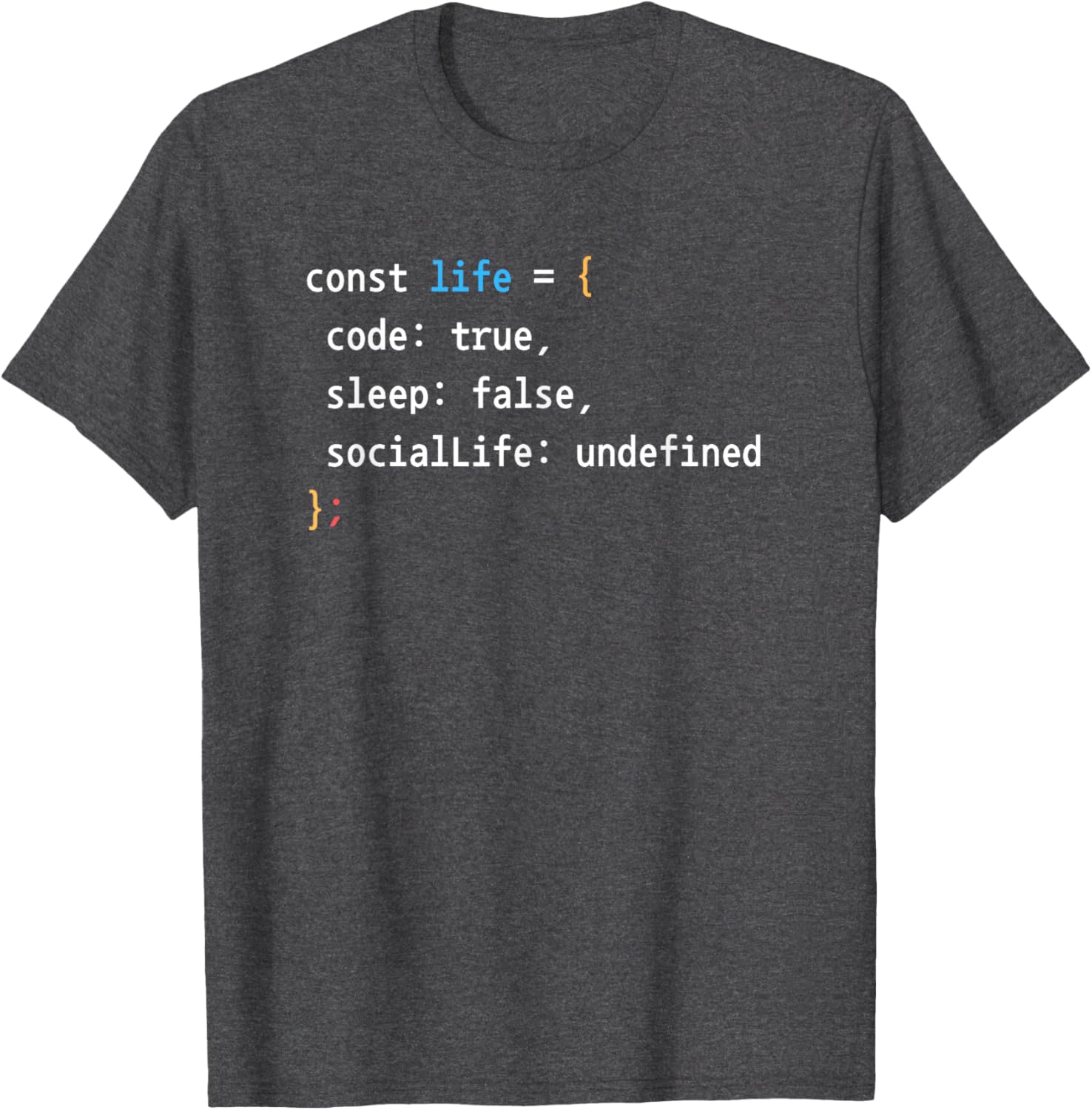Funny Programmer Life Balance T-Shirt for Coding Geeks and Developers - 14