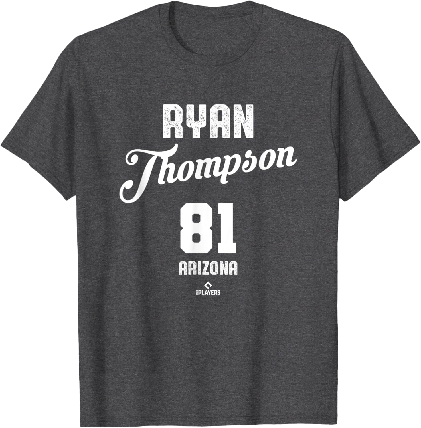 Ryan Thompson Arizona Vintage MLBPA T-Shirt for Baseball Fans - 1