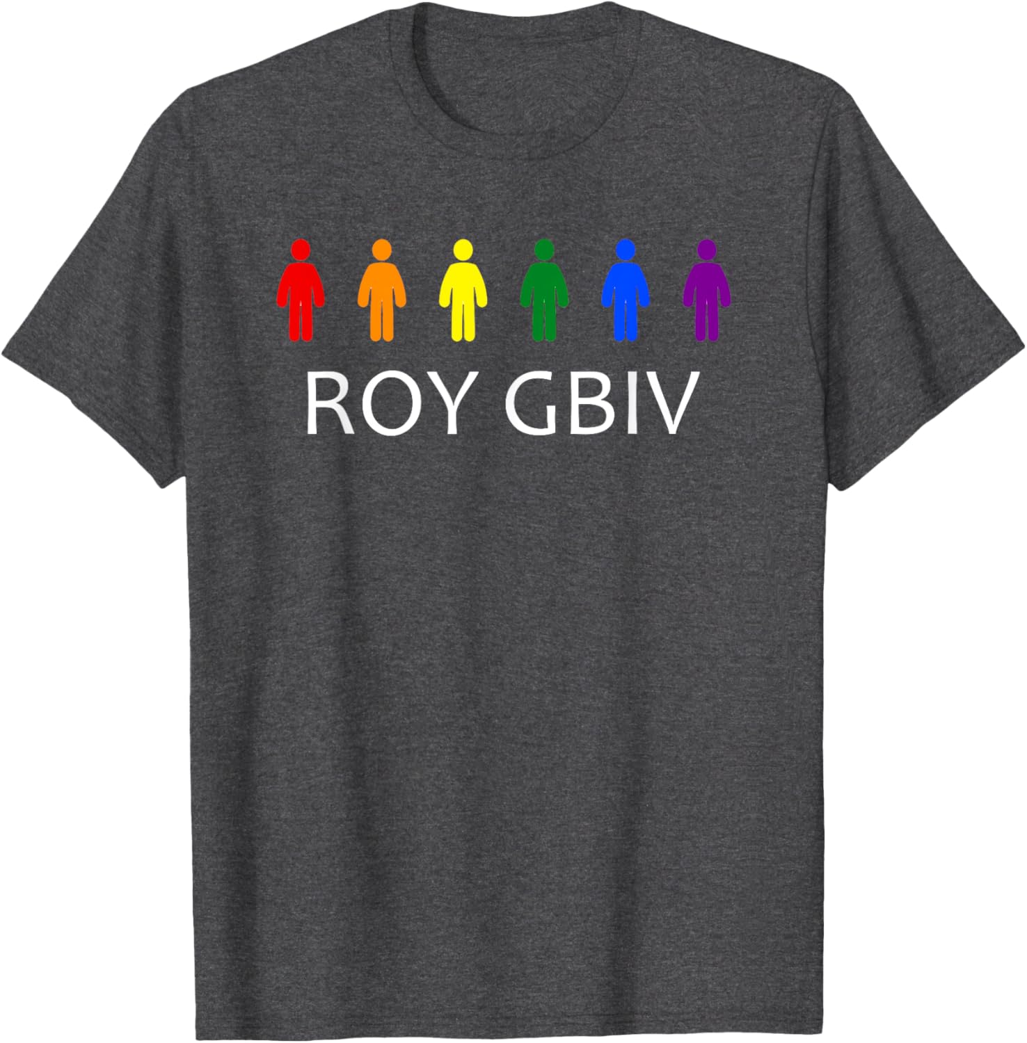 Roy Gbiv Color Spectrum T-Shirt for Vibrant Fashion Lovers - 10