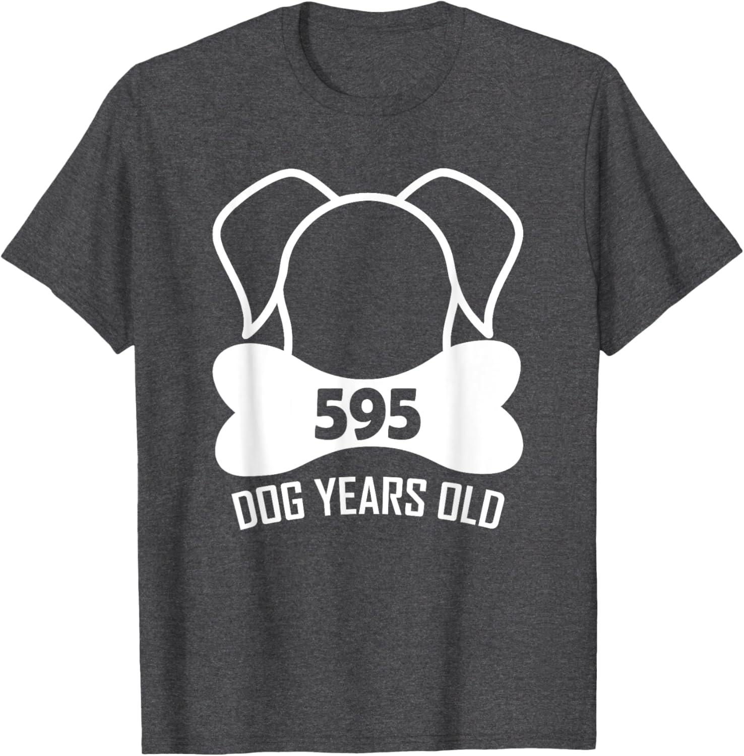 Funny 595 Dog Years Old 85th Birthday Shirt for Dog Lovers - 5