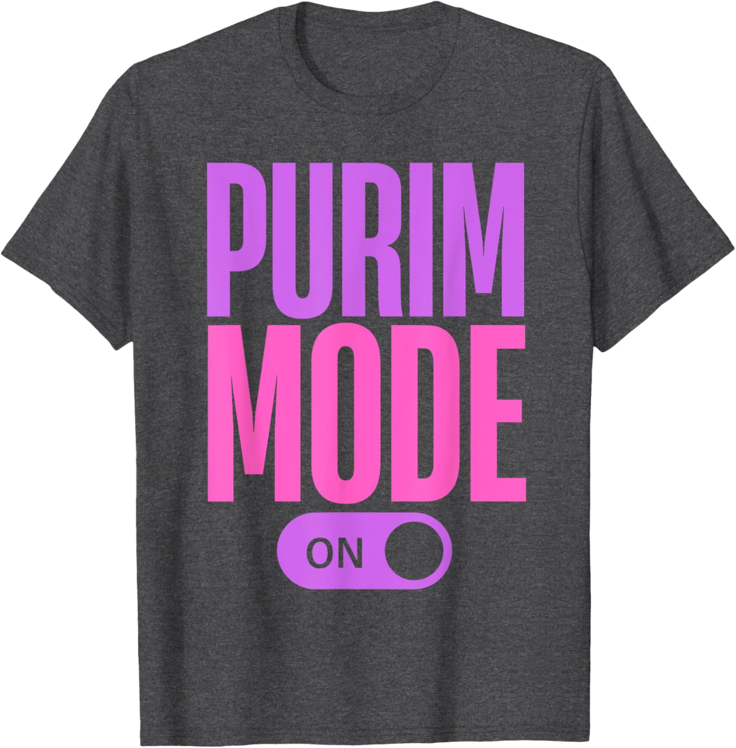 Funny Purim T-Shirt - Purim Mode On Costume for Happy Jewish Celebration - 16