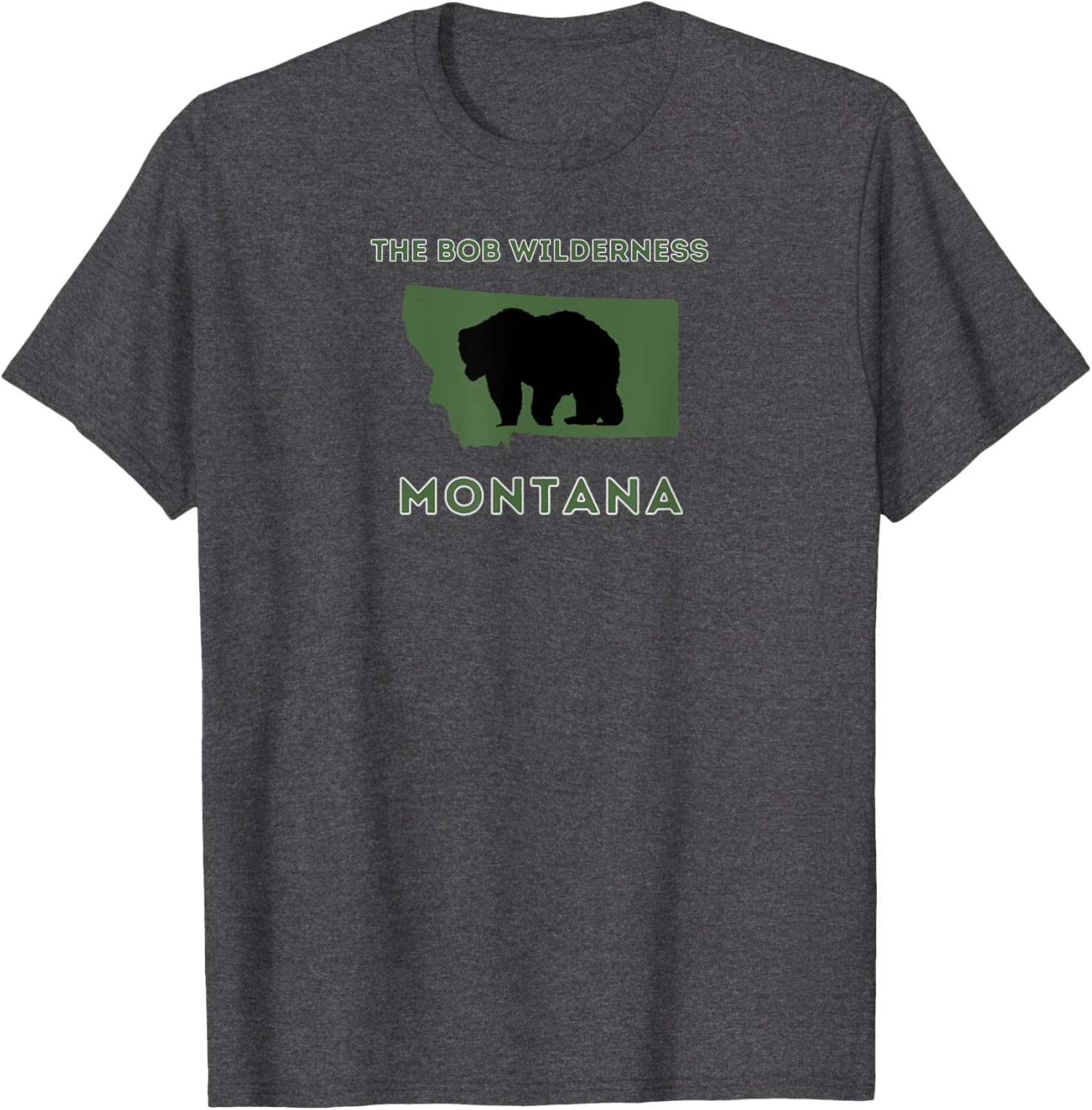 Bob Wilderness Montana T-Shirt for Nature Lovers - Stylish Outdoor Wear - 6