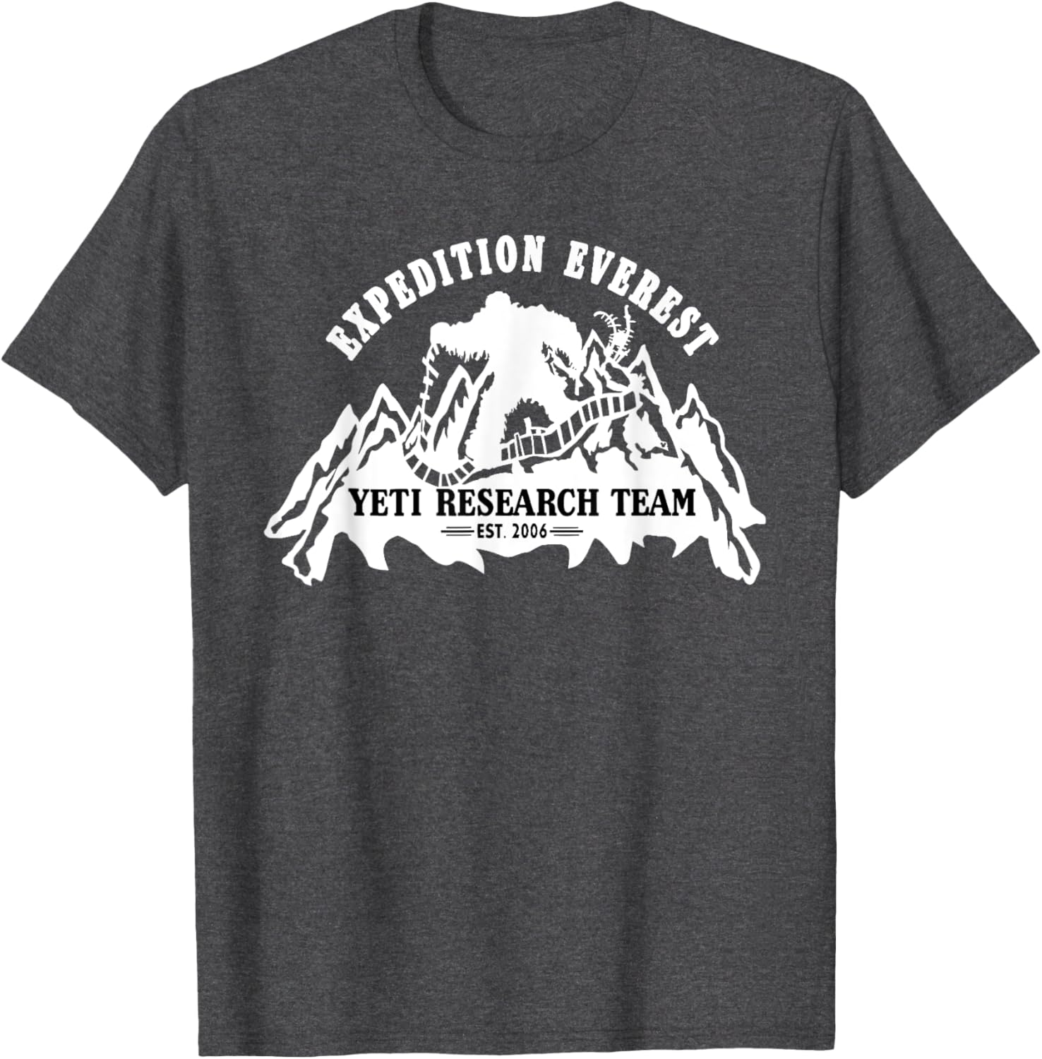 Mountain Lovers Expedition Everest Animal Theme Park Trip T-Shirt - 14